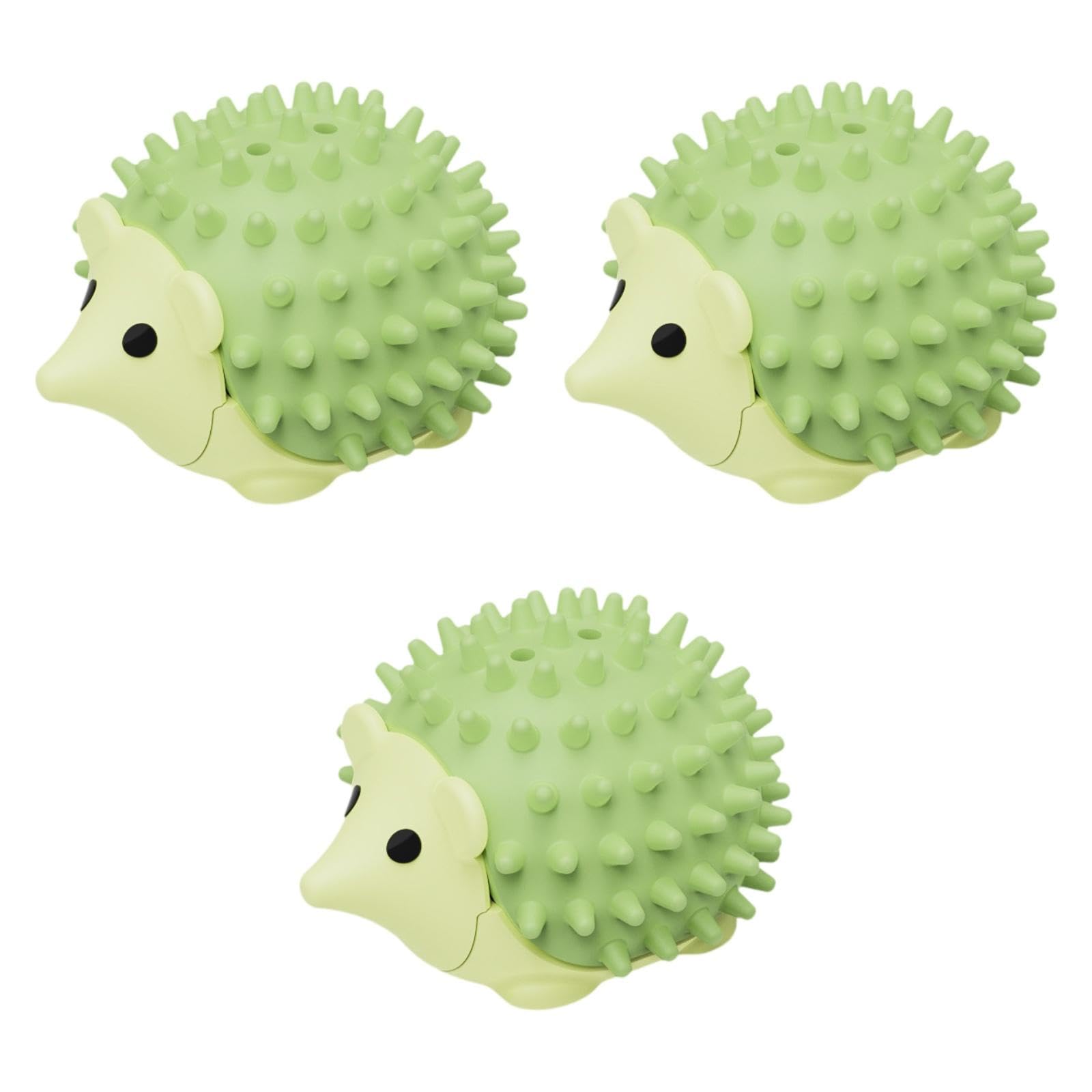 Myaddiction 3 Pieces Catnip Toys Balls Kitten Toy Cute Cat Toy Ball For Cat Kitty Kitten Green