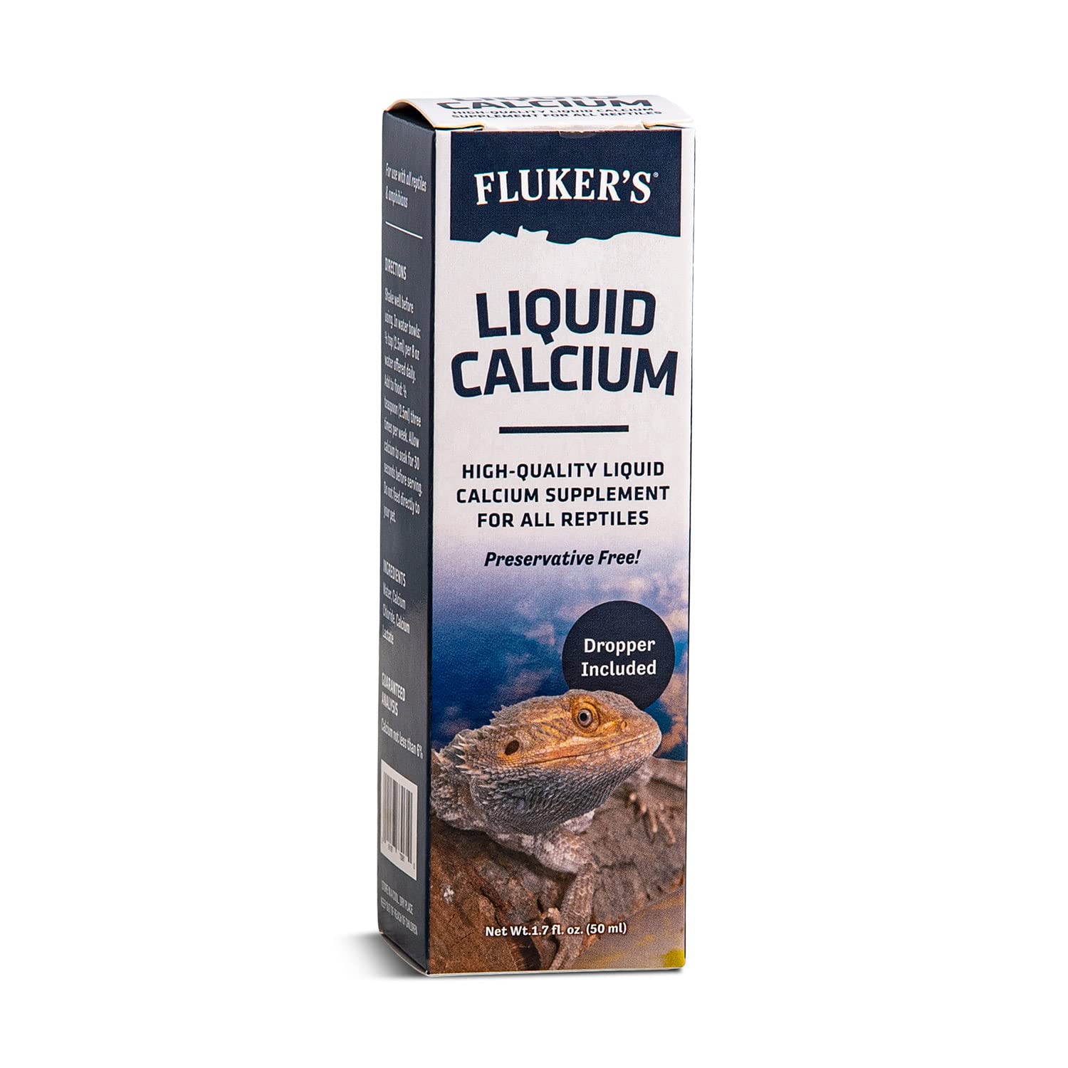 Flukers Liquid Calcium Concentrate for Reptiles 1.7 oz