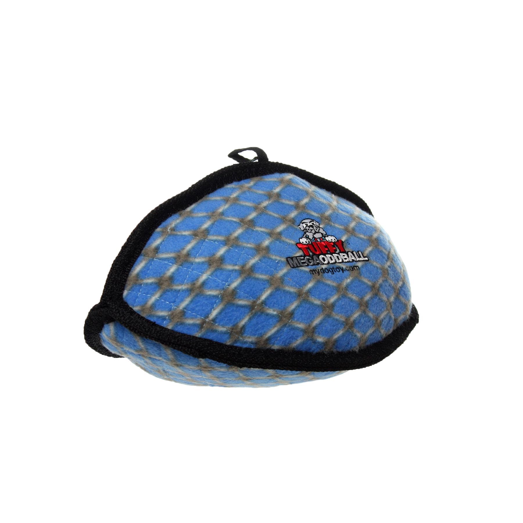TUFFY - Worlds Tuffest Soft Dog Toy - MEGA Odd Ball - NO Squeakers - Multiple Layers. Made Durable, Strong & Tough. Interactive