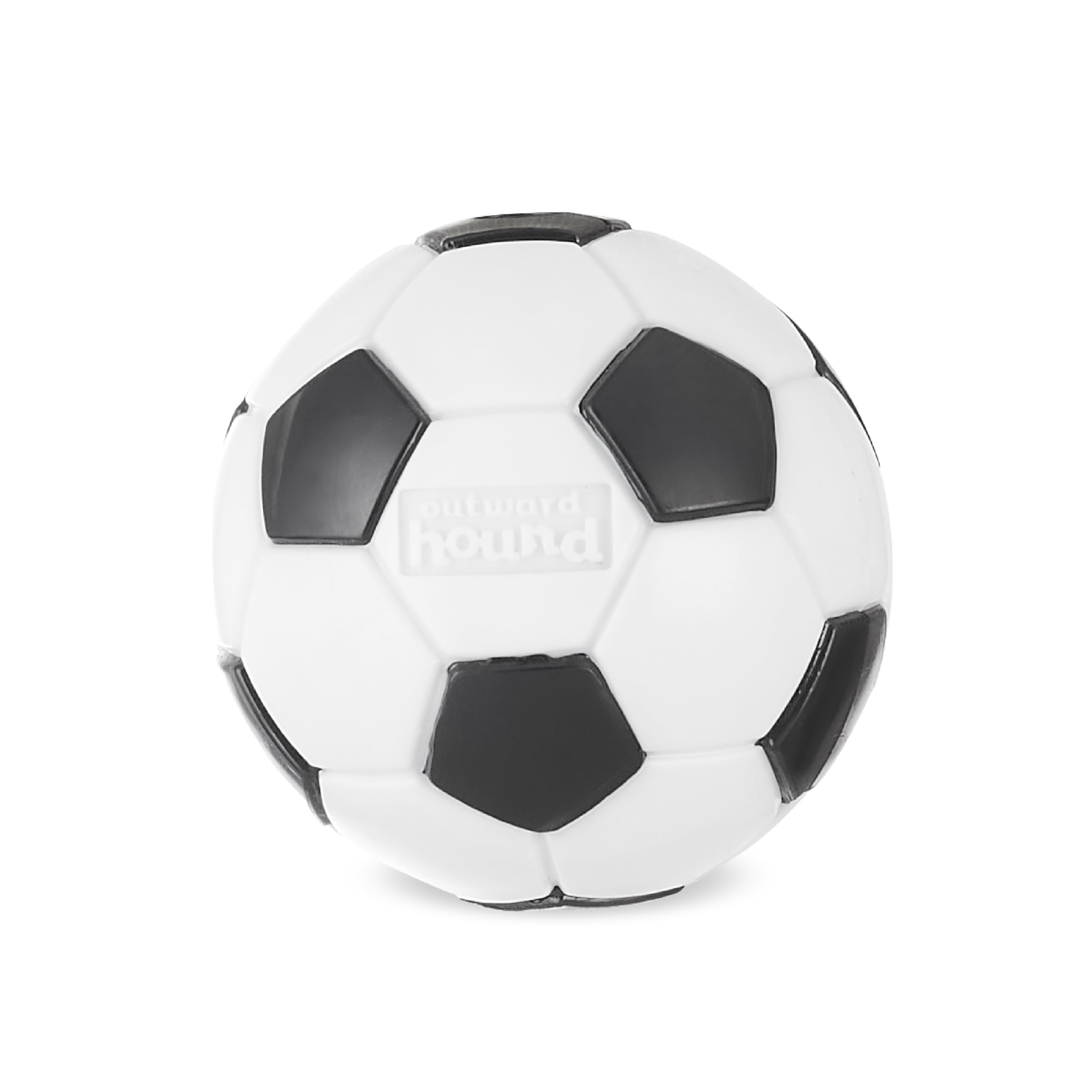 Outward Hound Sport Ballz Soccer Ball Durable Treat-Dispensing Fetch Ball Dog Toy