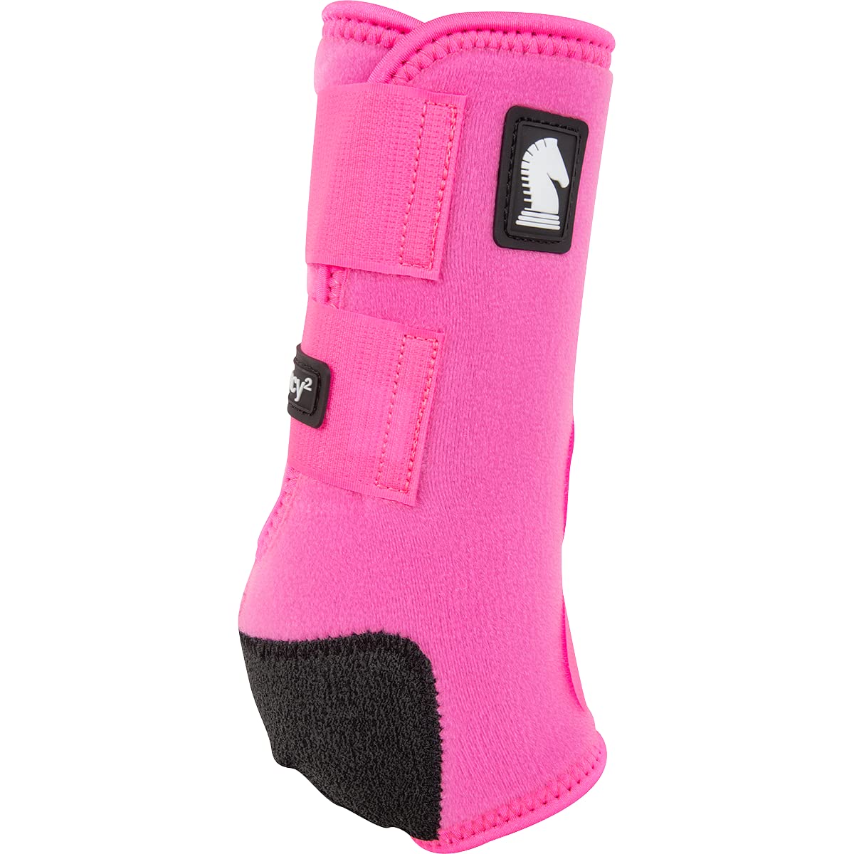Classic Equine Legacy2 Support Boots, Hind (Hot Pink, Small)