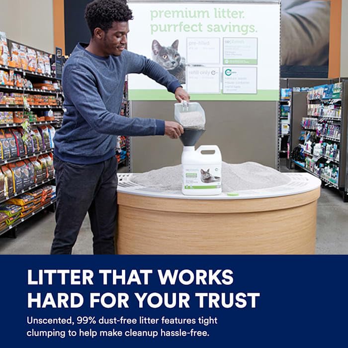 So Phresh Advanced Odor Control Scoopable Fragrance Free Cat Litter, 30 Lbs.
