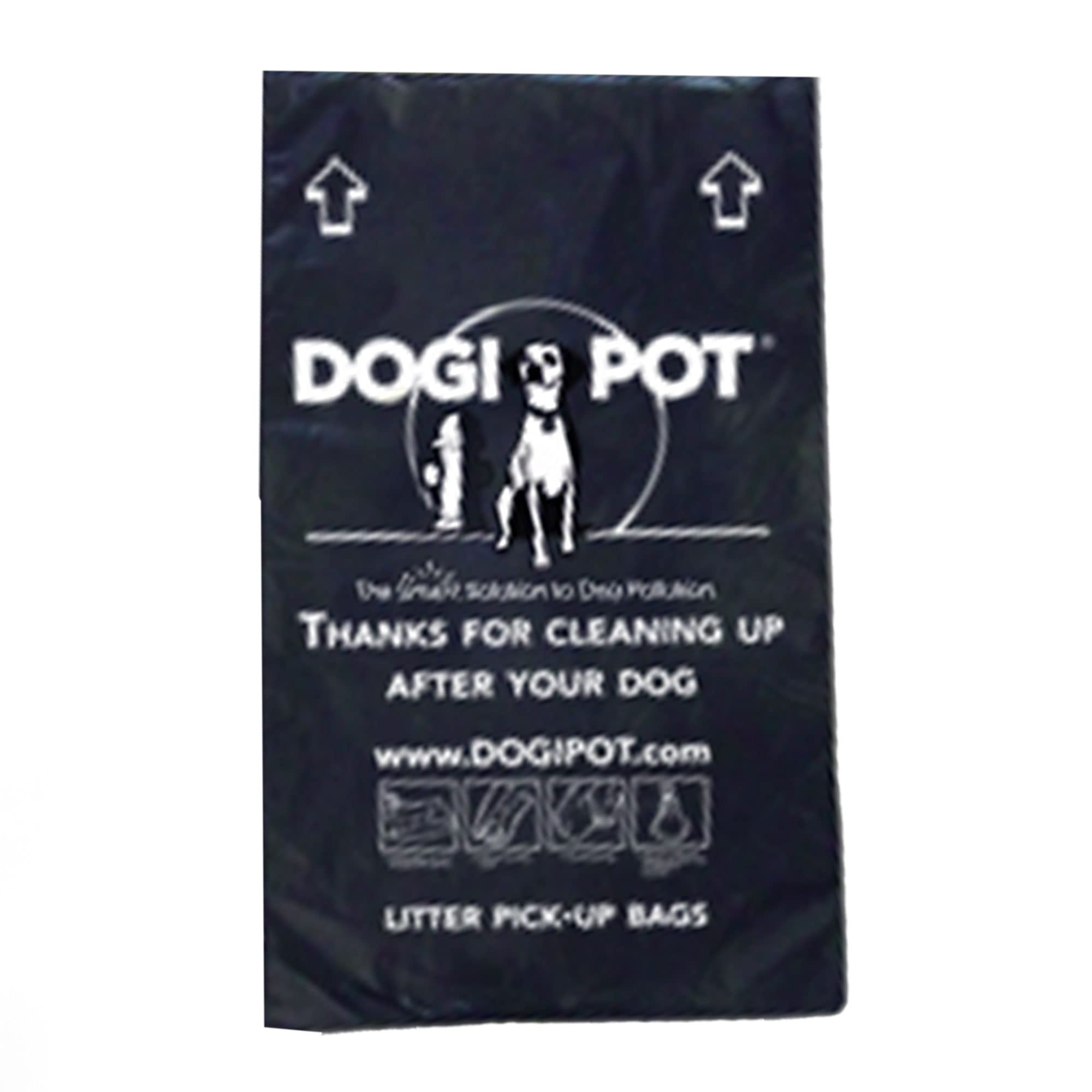 DOGIPOT 1402-30 30 Roll Case, Litter Pick up Bag Rolls, 200 Bags per Roll (6000 Bags)