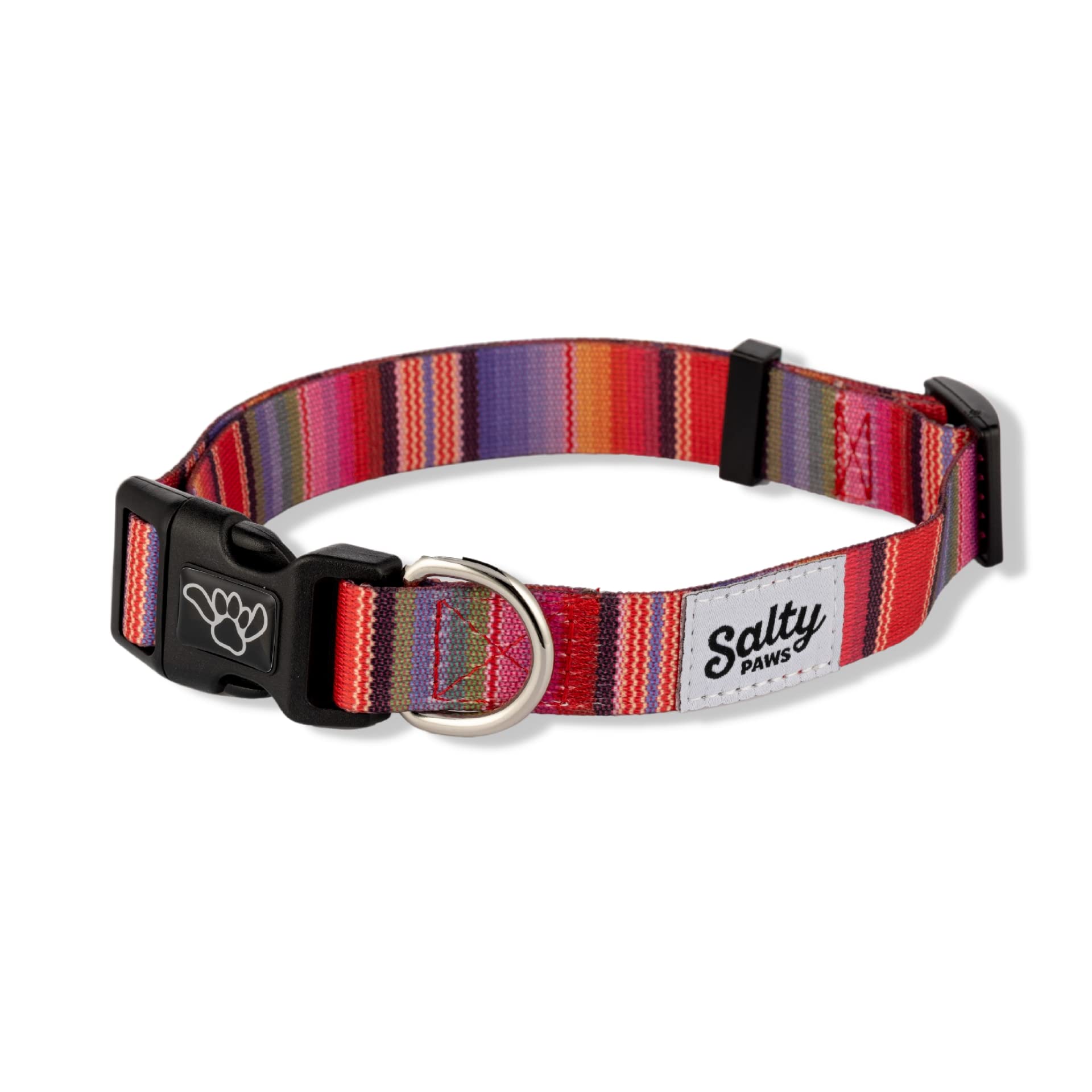 Shaka'S Salty Paws Boy & Girl Dog Collar Small Medium Large (Small Dog Collar Adj. 10-16'' For Dogs Up To 25 Lbs)