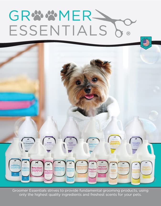 Groomer Essentials Berry Clean Conditioner - 1 Gallon - Conditioner For Dogs -