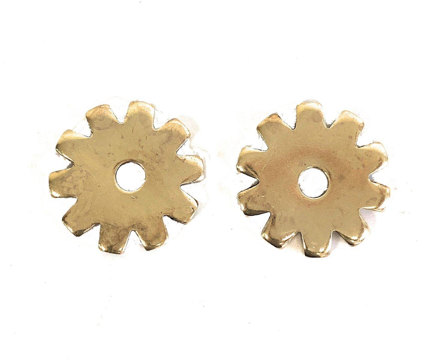 Aj Tack Spur Rowels Brass 1' X 5 Pt