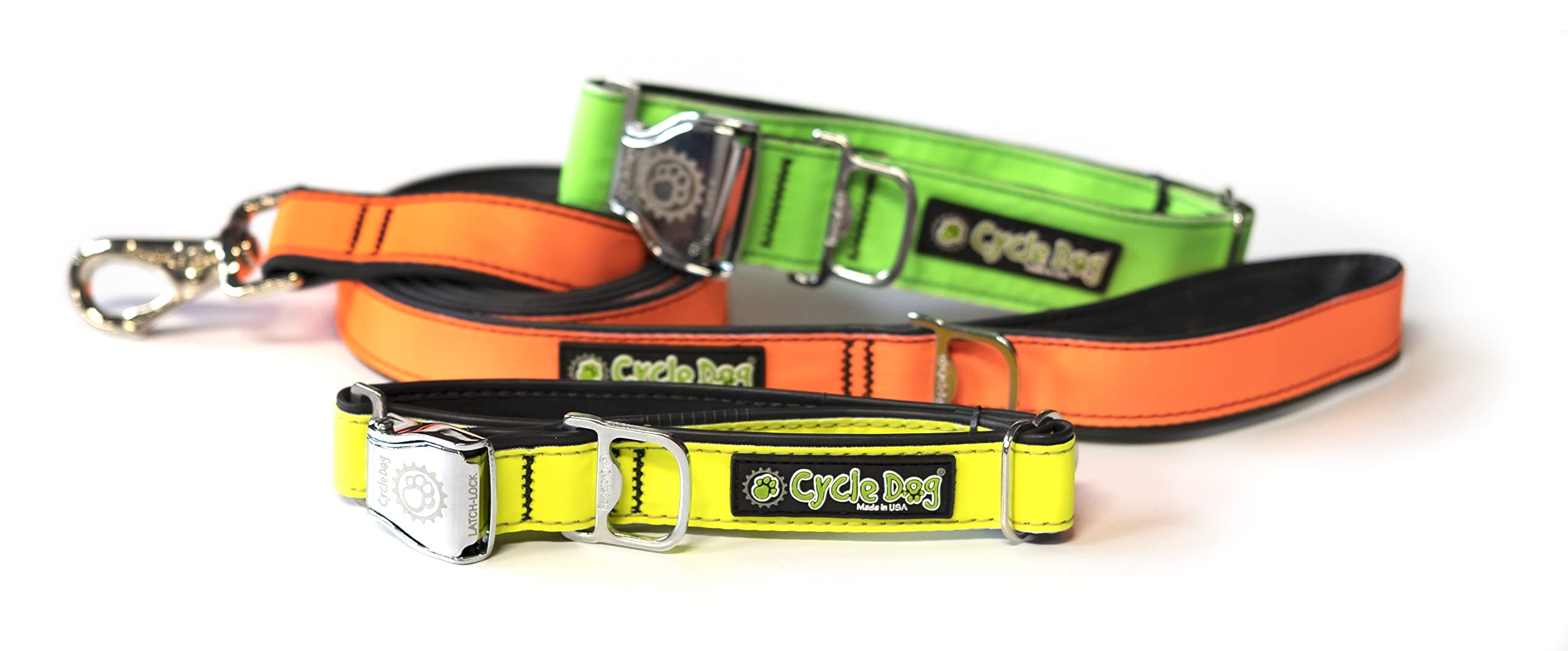 Cycle Dog Rcm-Hmr-M Hot Pink Max Reflective Bottle Opener Dog Collar With Airline, Medium (12'-21')