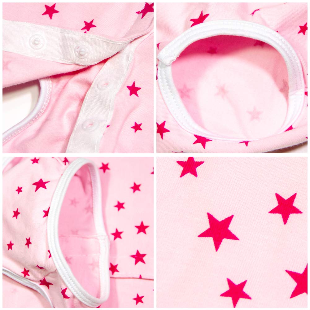 Dog’S Recovery Suit Post Surgery Shirt For Puppy, Wound Protective Clothes For Little Animals(Pink Stars-Xxs)