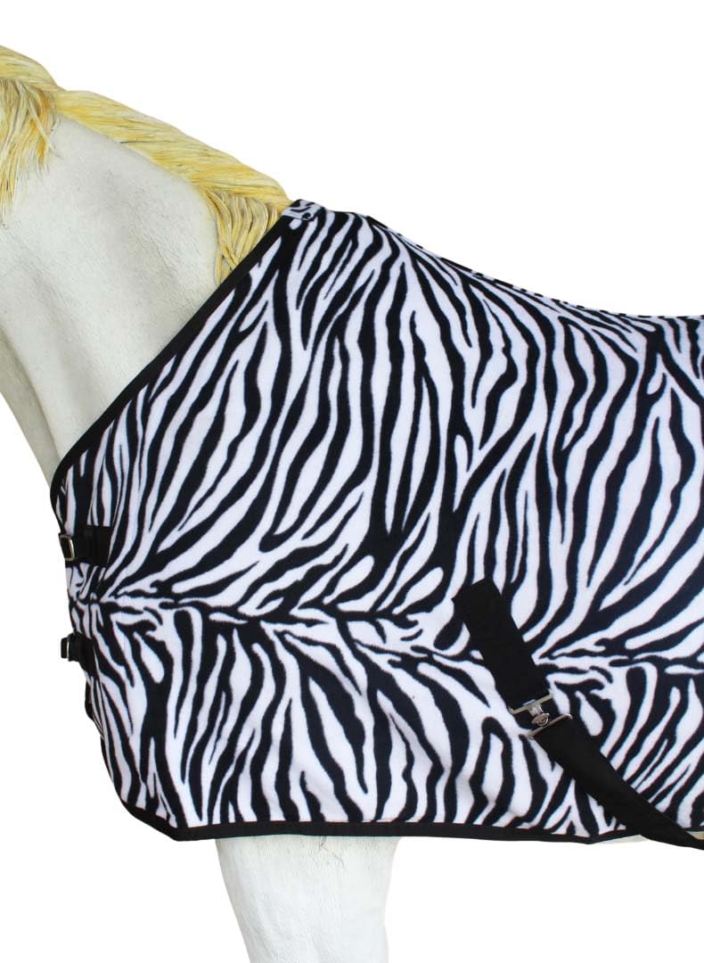 Challenger 68'' Horse Polar Fleece Cooler Exercise Blanket Wicks Moisture Winter Liner 43Ee05