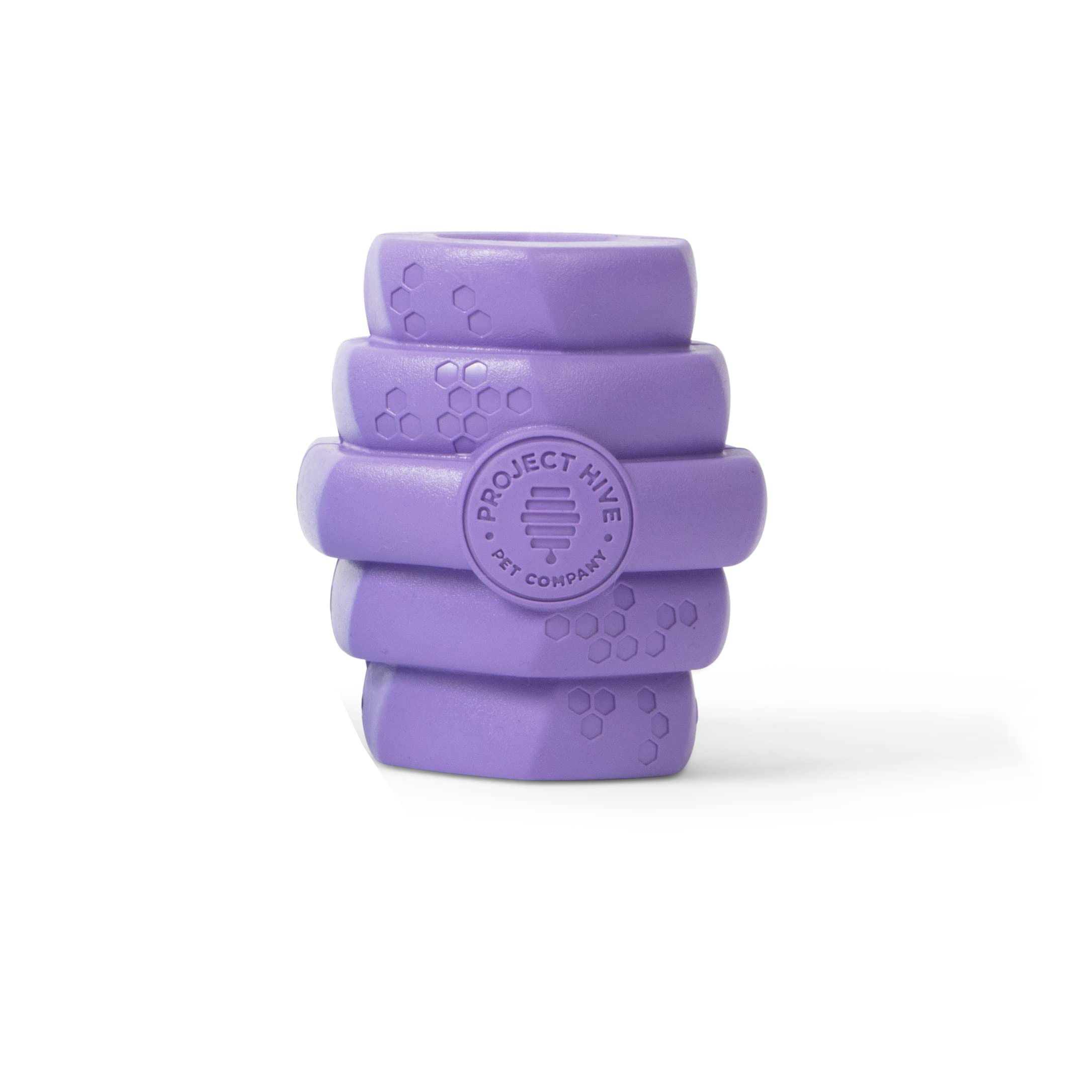Project Hive Pet Company - Calming Lavender Scented - Hive Chew Toy For Large Dogs - Dog Chew Toy For Large Breeds - Floats In W