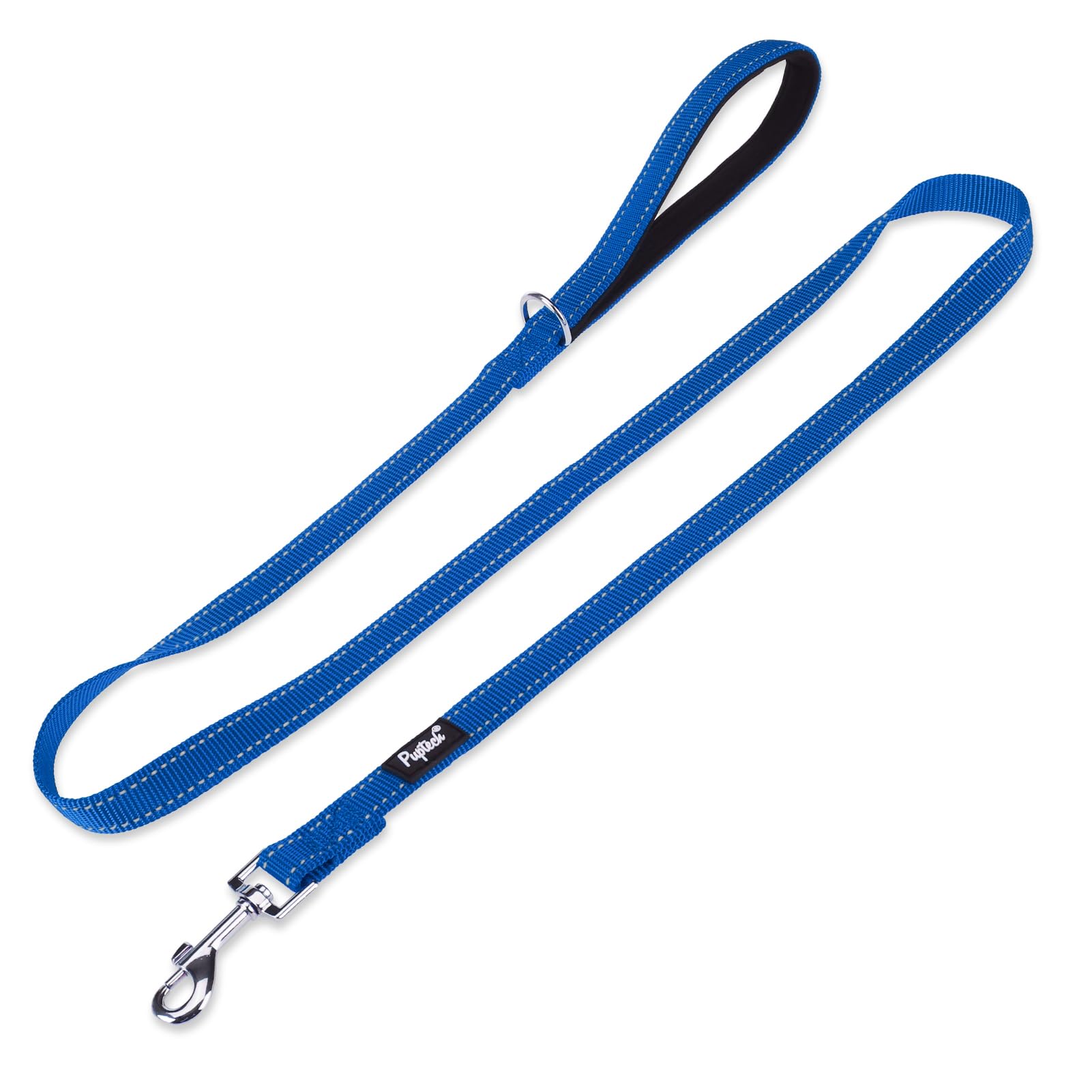 Pupteck Reflective Dog Leash With Comfortable Padded Handle Durable Nylon Dog Lead For Small Medium And Large Dogs Cats Walking 