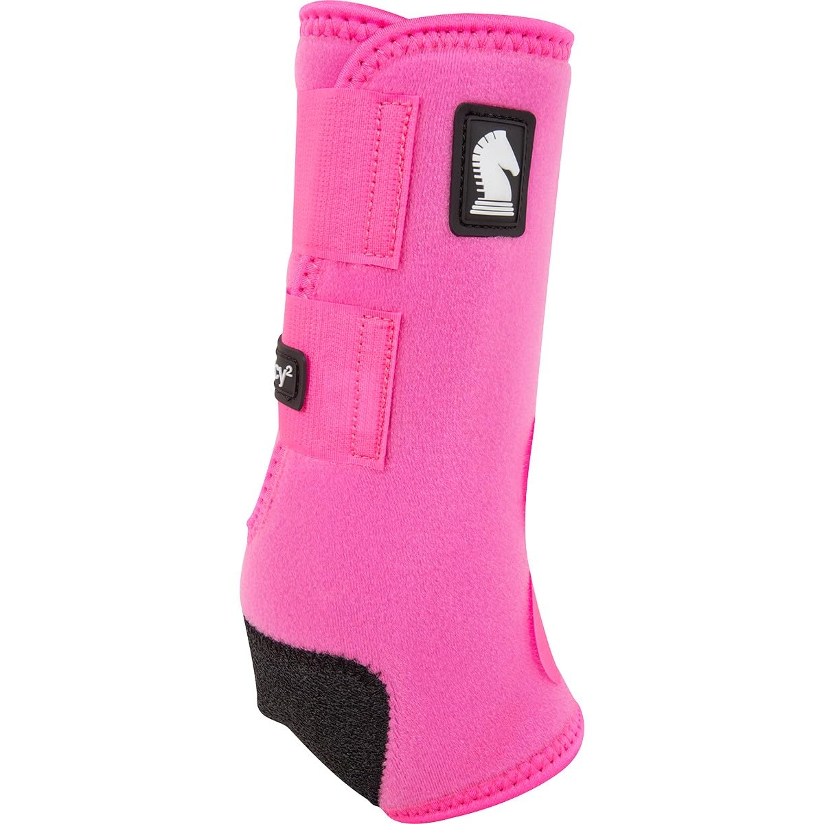 Classic Equine Legacy2 Support Boots, Front (Hot Pink, Large)