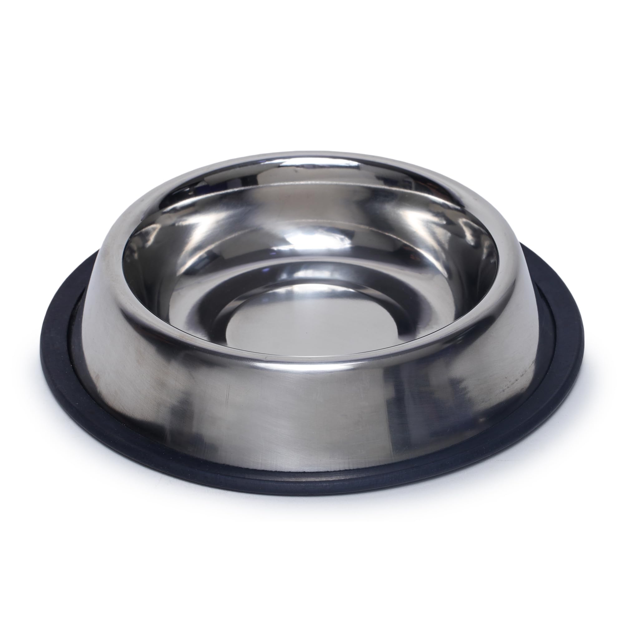 Hornbills Stainless Steel Pet Feeding Bowls For Dogs And Cats | Dry Kibble, Wet Food, Water Bowl | NoTip, Non Sliding Design | 