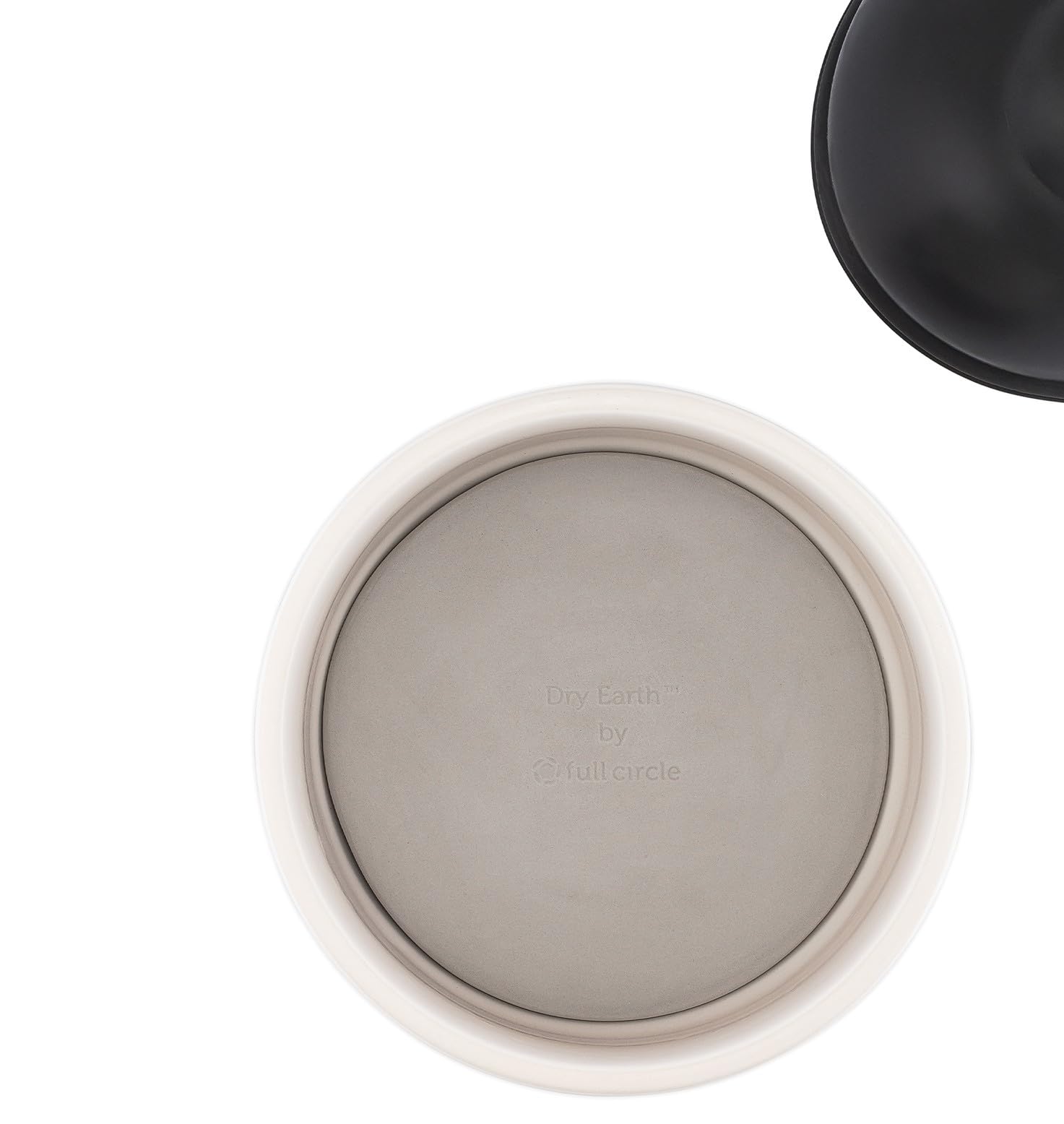 Full Circle Refill Component - Dry Earth Disk for Royal Plunge Toilet Plunger, Diatomaceous Earth for Mold & Mildew Prevention
