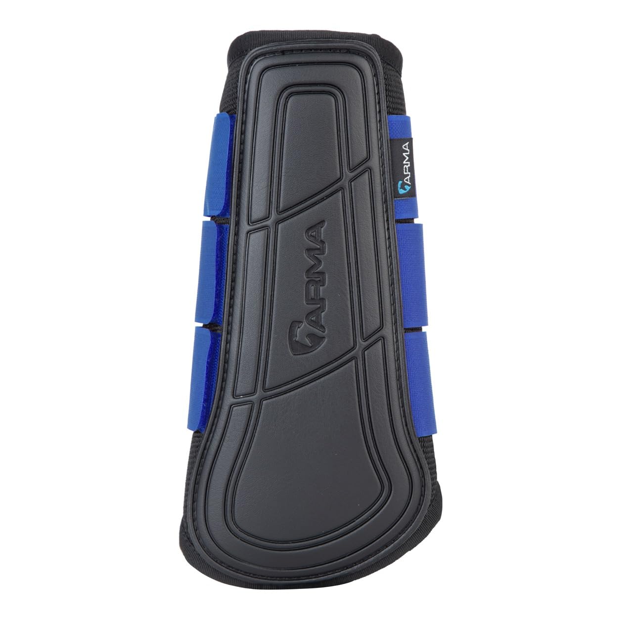 Shires Arma Air Motion Brushing Boots (Navy, Full)