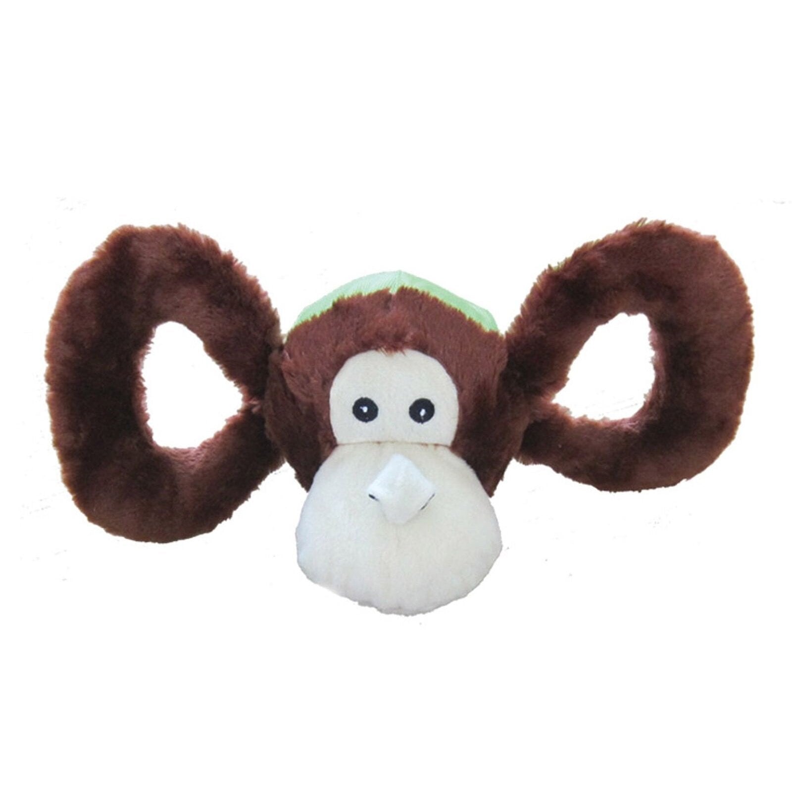 Jolly Pets Jolly Tug-A-Mal Cow Tug/Squeak Toy, Small