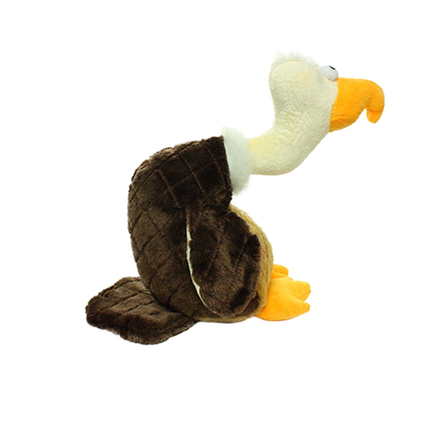 Mighty- Safari Vulture - Squeaker-Multiple Layers. Made Durable, Strong & Tough. Interactive Play Dog Toy (Tug, Toss & Fetch). M