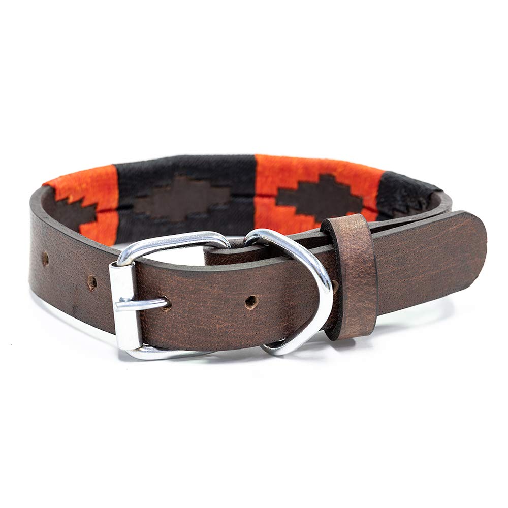 Gaucho Goods Leather Dog Collar - Moab (M)