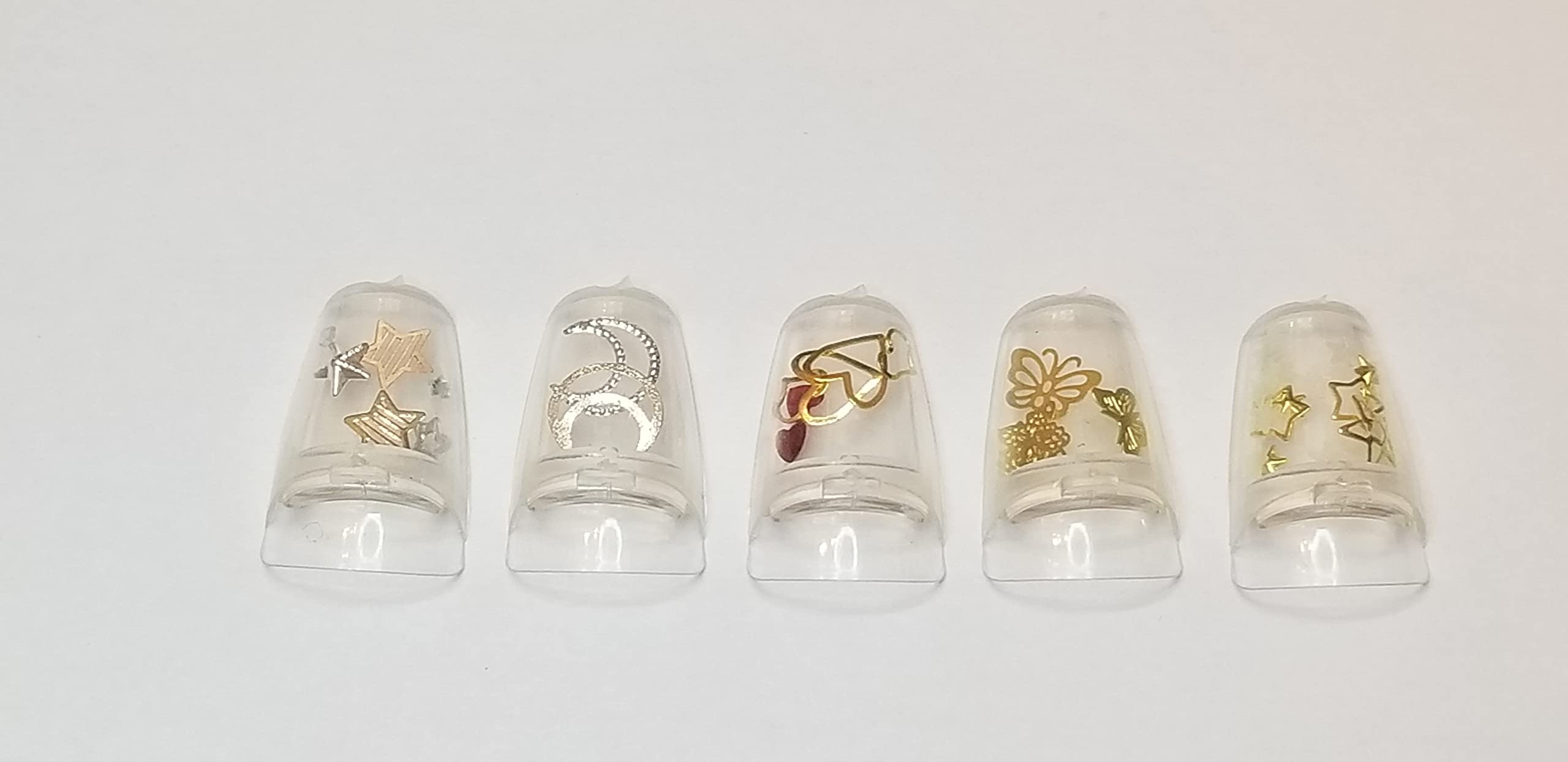 Aquarium Nails False Nail Tips (Clear Nail With Clear Cork)