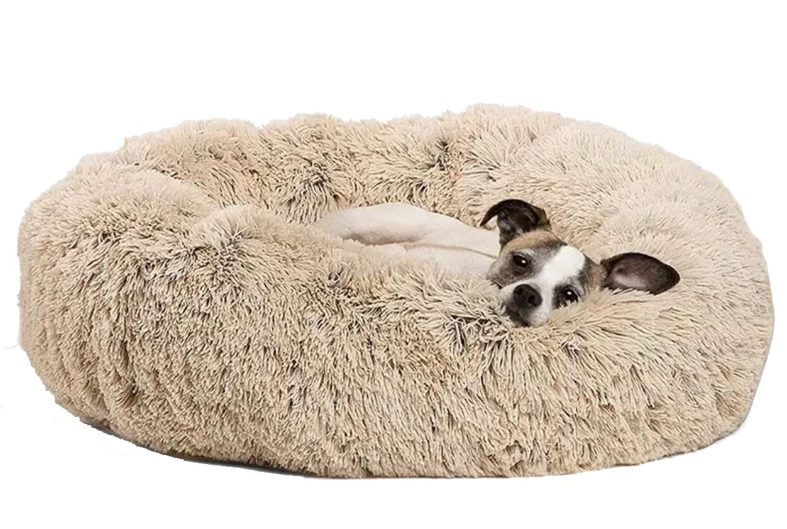 Pet Life A Nestler High-Grade Plush And Soft Rounded Dog Bed