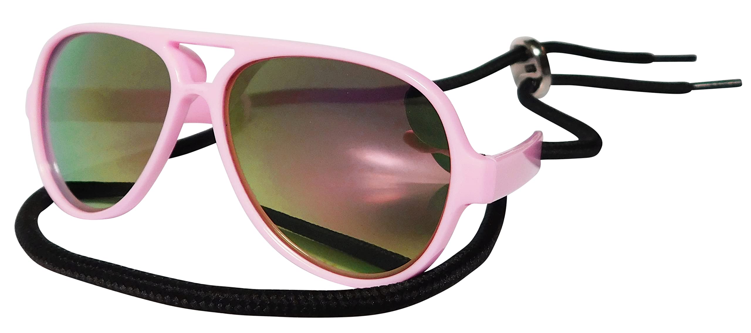 G029 Dog Cat Pet Aviator Sunglasses Glasses For Small Breeds Up To 15Lbs (Pink-Pink Mirror)