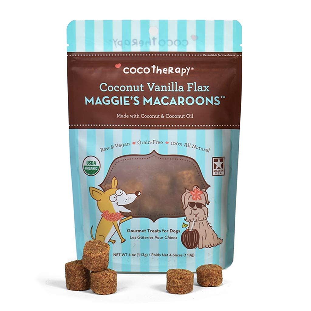 Cocotherapy Ctt-0011 MaggieS Macaroons Coconut Vanilla Flax (1 Pouch), 4 Oz