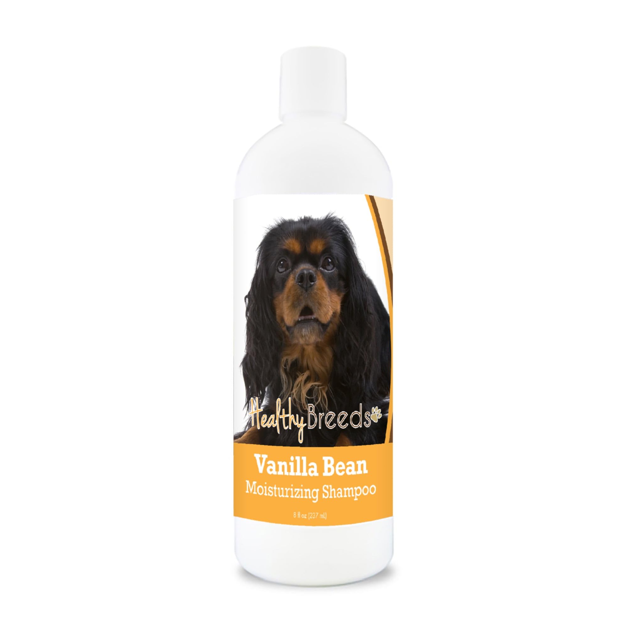 Healthy Breeds English Toy Spaniel Vanilla Bean Moisturizing Shampoo + Conditioner - With Vitamins A, D, E + Coconut Oil - 8 Oz