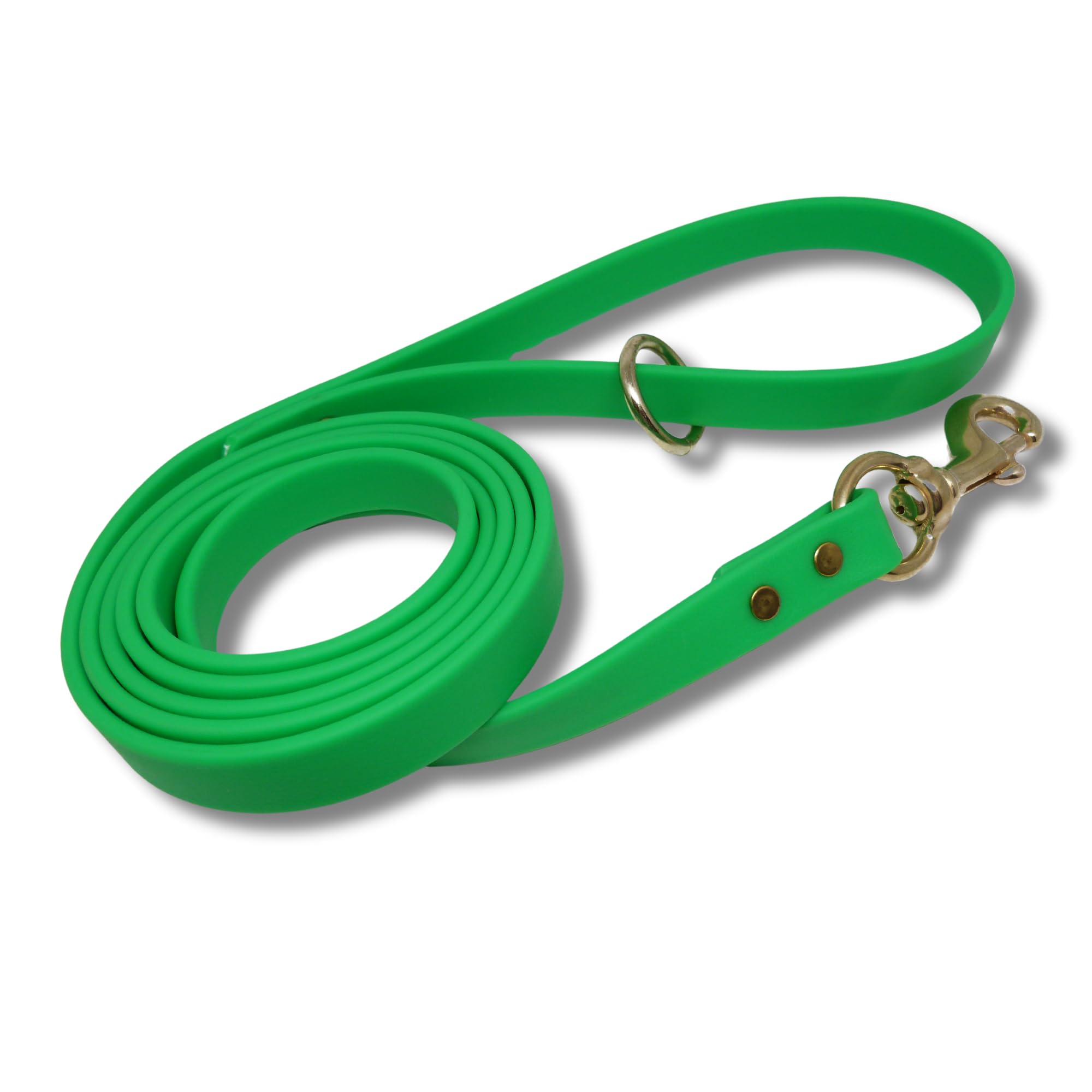 Jim Hodges Dog Training Gummy Dog Leash, Biothane, Dog Training Leash, Made In The Usa, 4 Feet, Various Sizes & Colors (1/2, Brown)