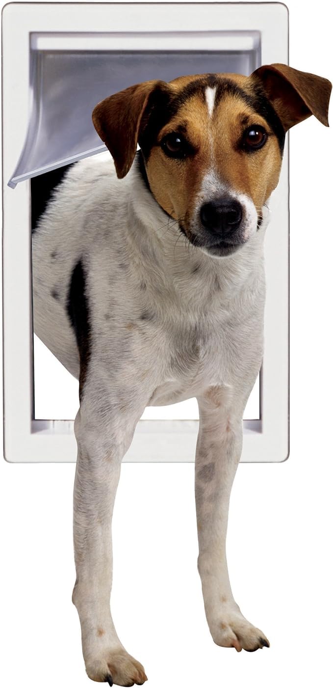 Perfect Pet Pet Door With Telescoping Frame, Medium, 7' X 11' Flap Size