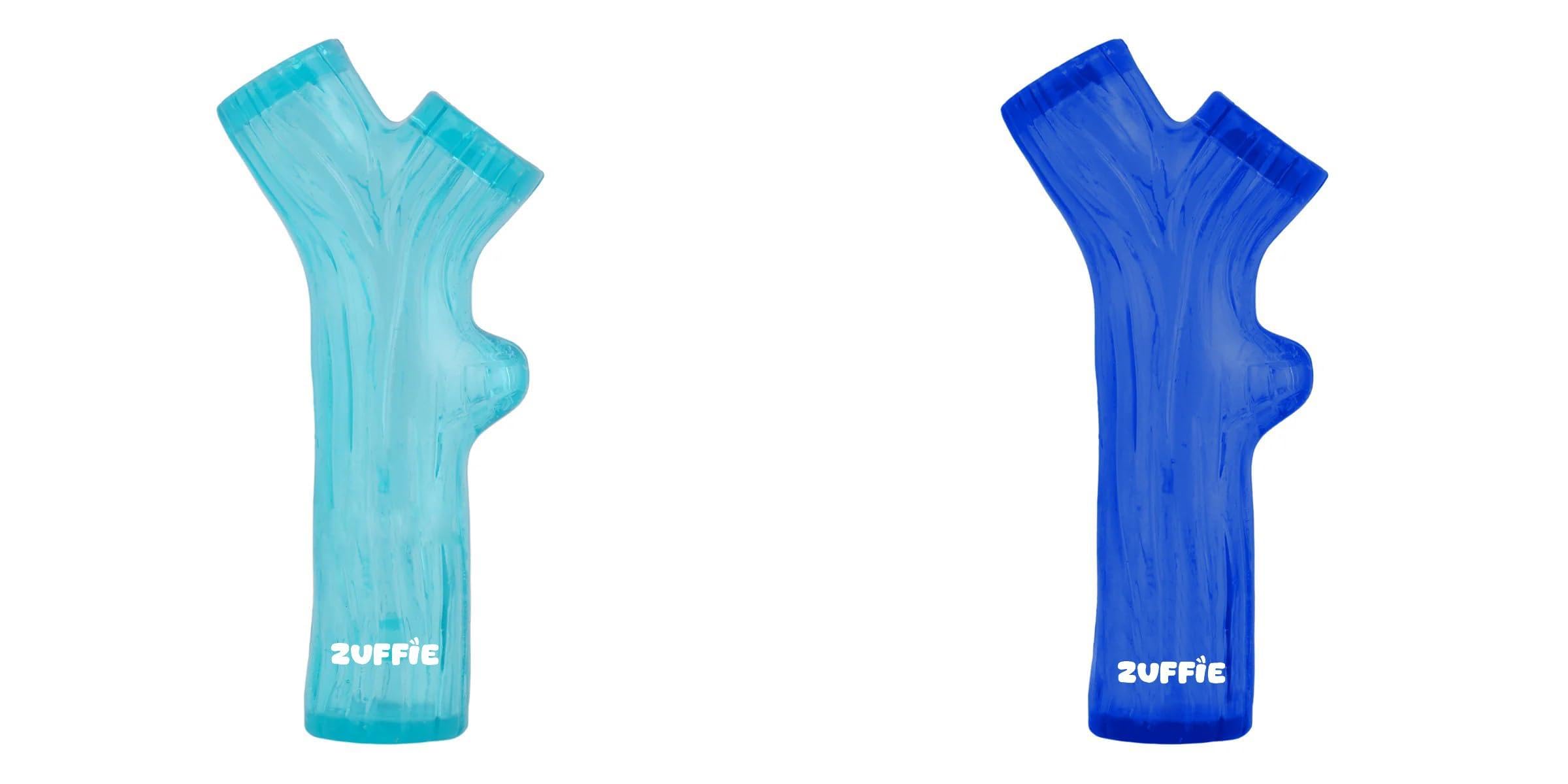 Zuffie Branch Chew Toy And Branch Chew Toy  Durable Puppy Teething Aid Combo Of 2 (Brnc_Sblu + Brnc_Blu)