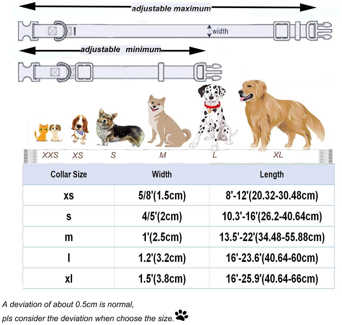 Dogwong Cotton Dog Collar And Bowtie, Detachable Bowtie Dog Collar For Boy Girl Pet Dog