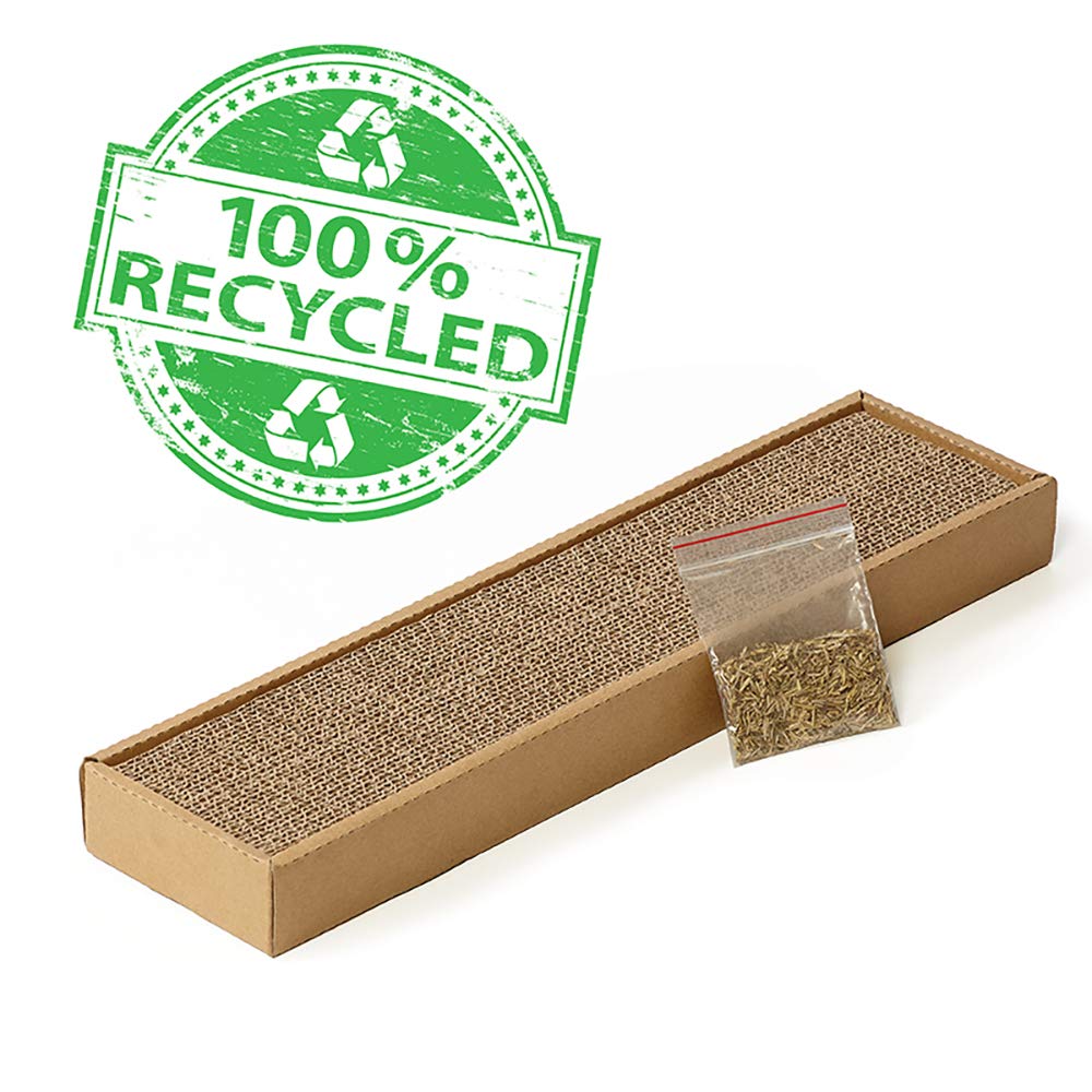 MidWest Homes for Pets Catty Scratch Cat Scratching Pad, Small, Brown, Cardboard, Model 136S