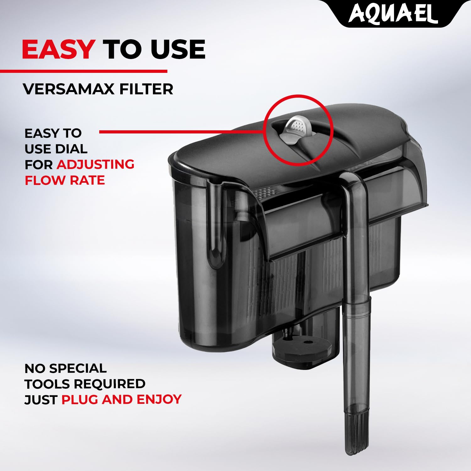 Aquael Versamax Hang-On-Back Filter (Versamax 2/10-50 Gallons)