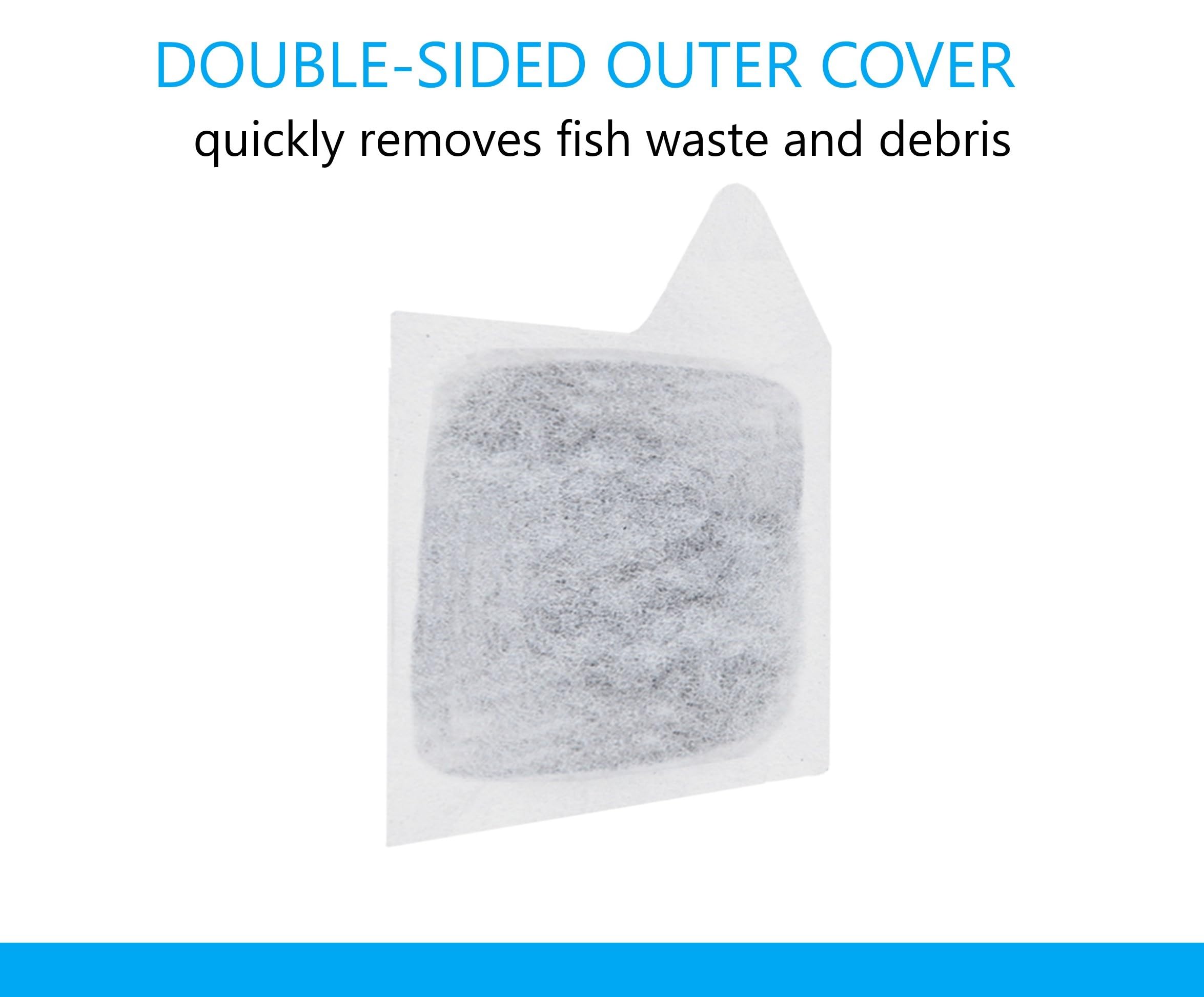 SW PRODUCTS XS 6-Pack Filter Cartridges for Koller Products Fish Tanks - Replacement Filters
