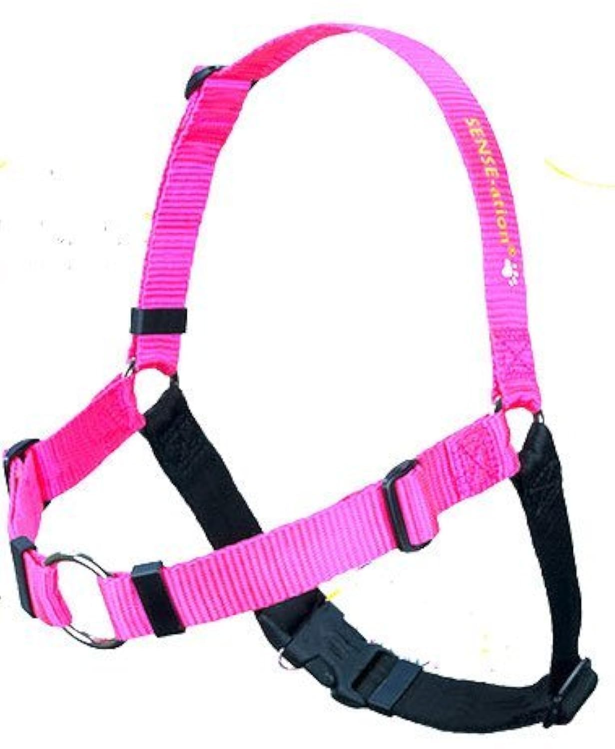 The Original Sense-Ation No-Pull Dog Training Harness (Pink, Medium)