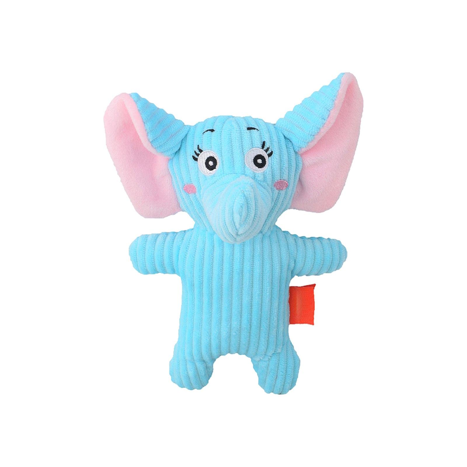 Enakshi Animal Squeak Dog Toy Vocal Toys Interactive for Small Large Dogs Puppy Blue | Pet Supplies | Dog Supplies | Toys