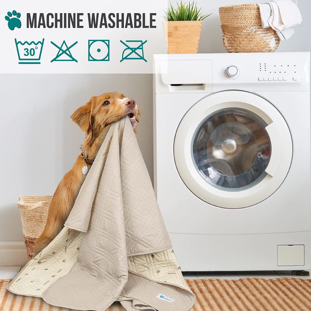 Petami Waterproof Dog Blanket Dog Bed Couch Cover Pet Blanket For Couch Sofa | Furniture Protector For Dogs Cat Reversible Pet P