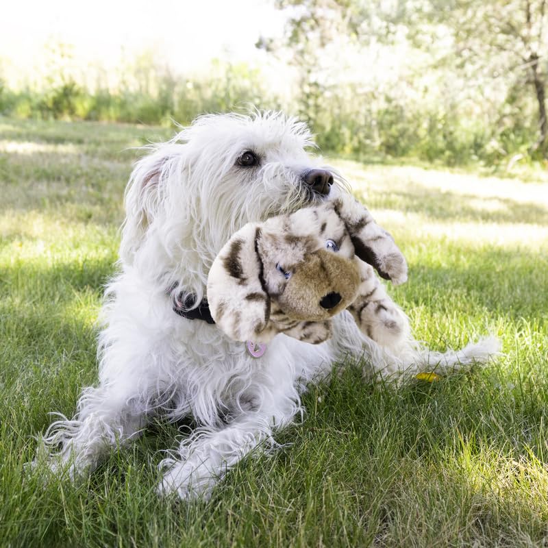 KONG Toughz Durable Plush Dog Toy - Long-Lasting Soft Chew Toy for Aggressive Chewers, Safe & Interactive for Dogs (Pup)