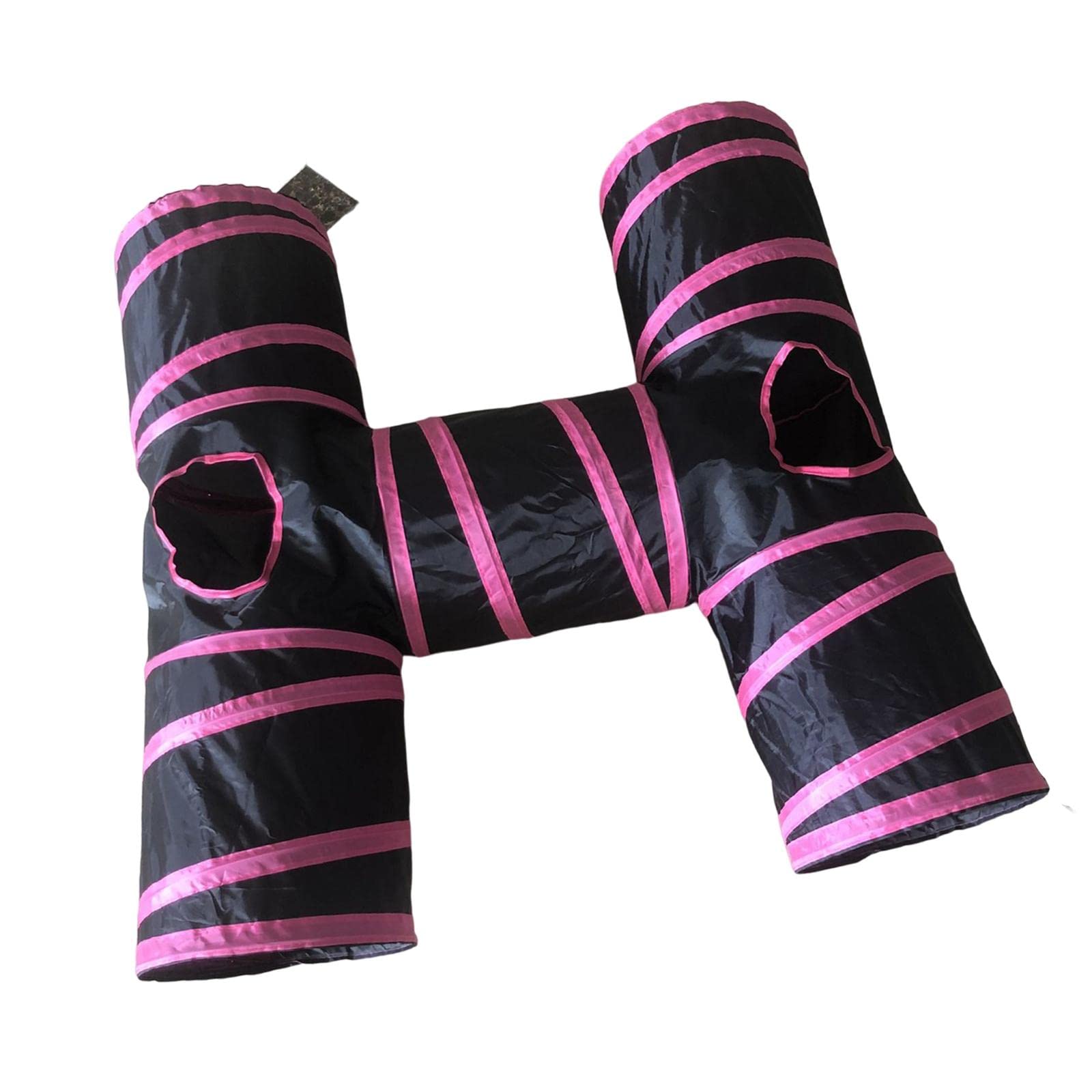 Enakshi Cat Tunnels Tube Collapsible Interactive Toys Play For Rabbit Kitten Pet Red |Pet Supplies | Cat Supplies | Toys