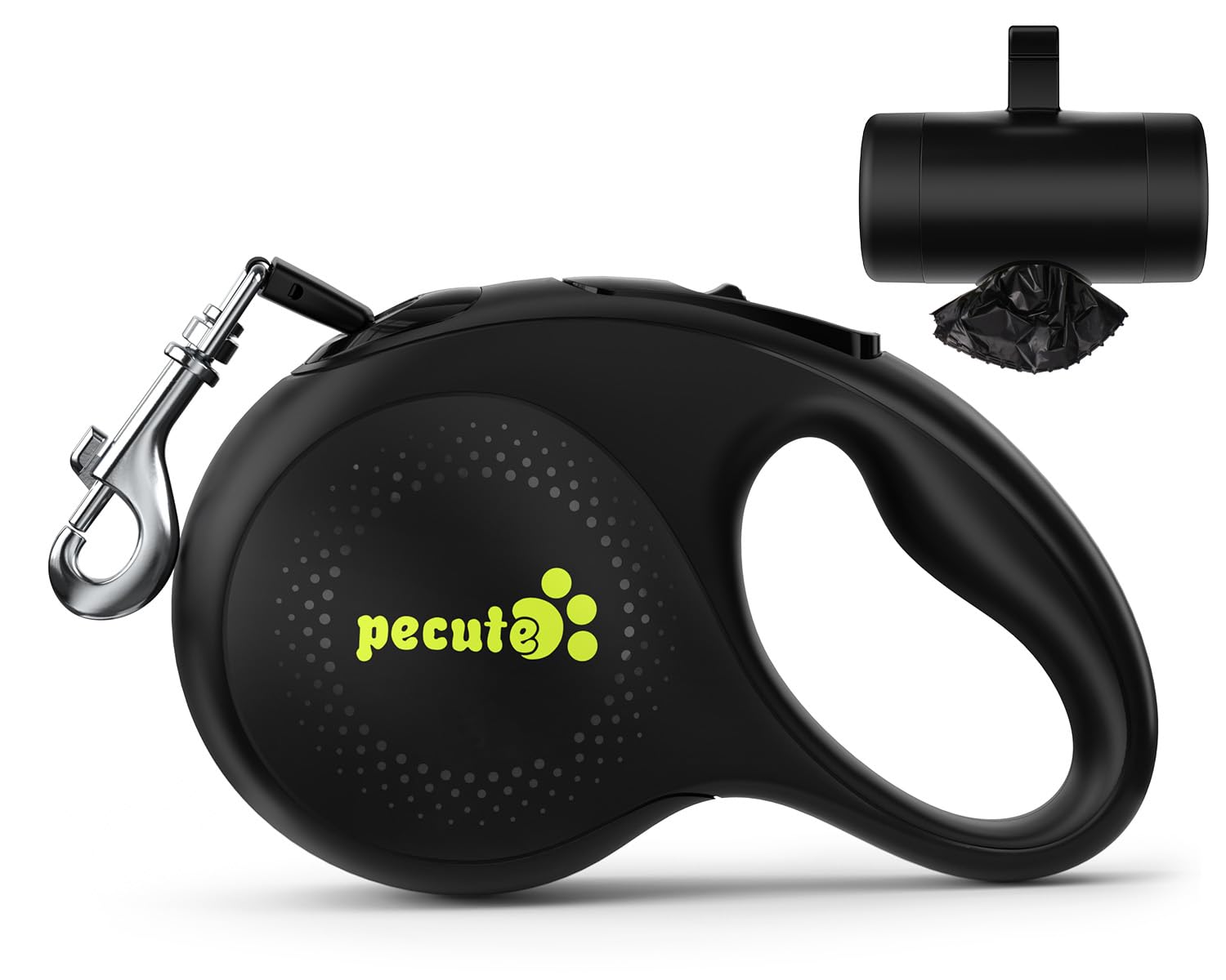 Pecute 26 ft Retractable Dog Leash, Heavy Duty Dog Leash with Anti-Slip Handle, 360 Tangle-Free, Nylonup Leash, One-Button Contr