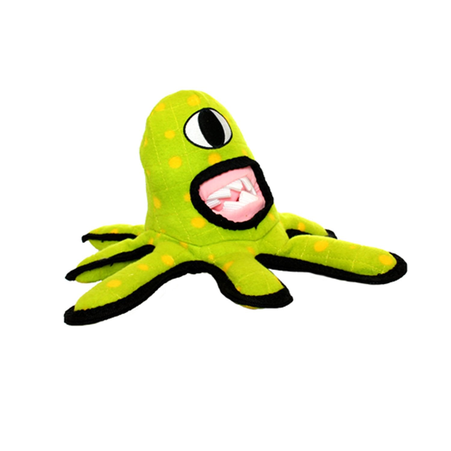 Tuffy Alien Durable Dog Toy, Green