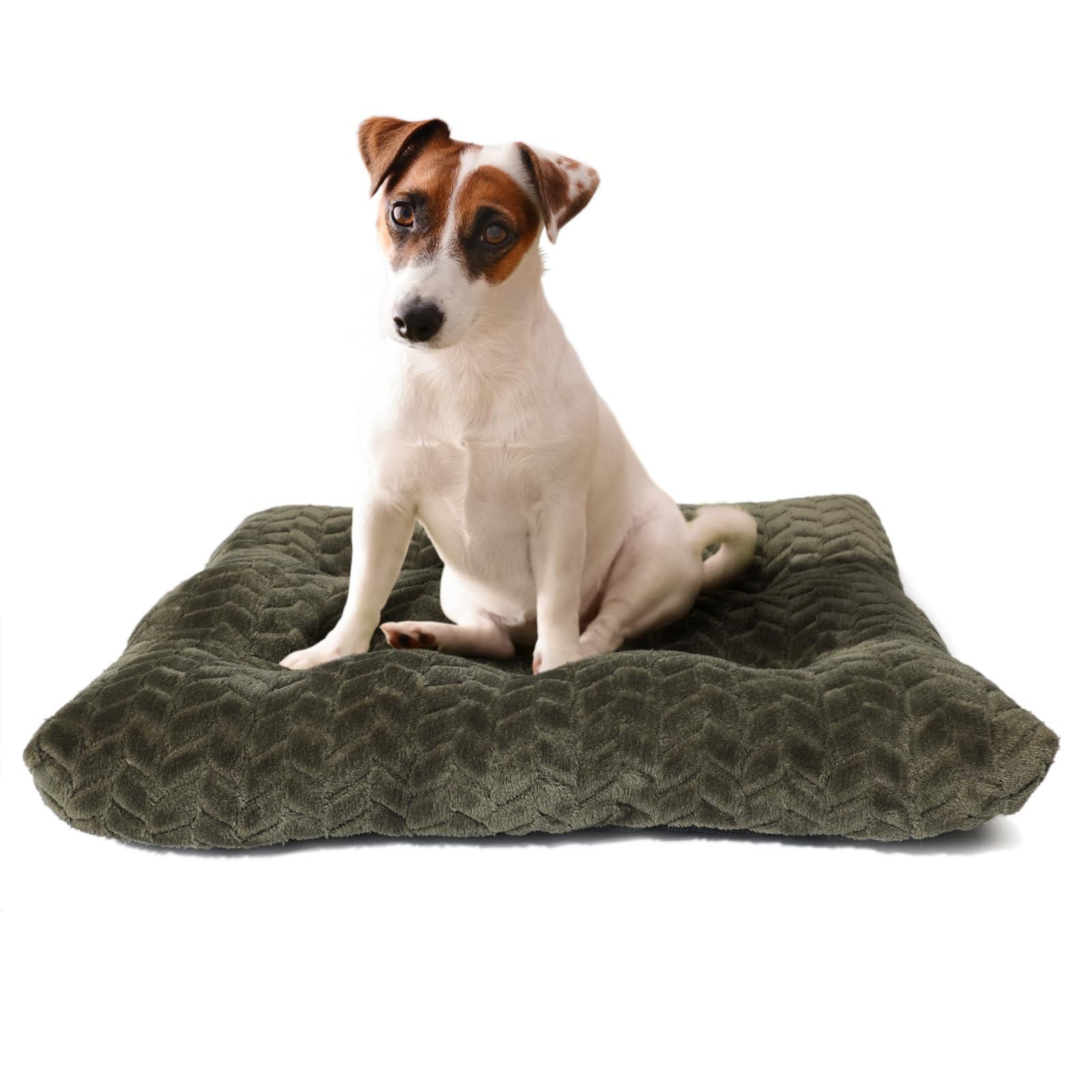 Necesitar 30 Inch Dog Crate Bed For Medium Dogs Washable Soft And Comfy Kennel Pad With Anti-Slip Comfy Sleeping Pillow Up To 40