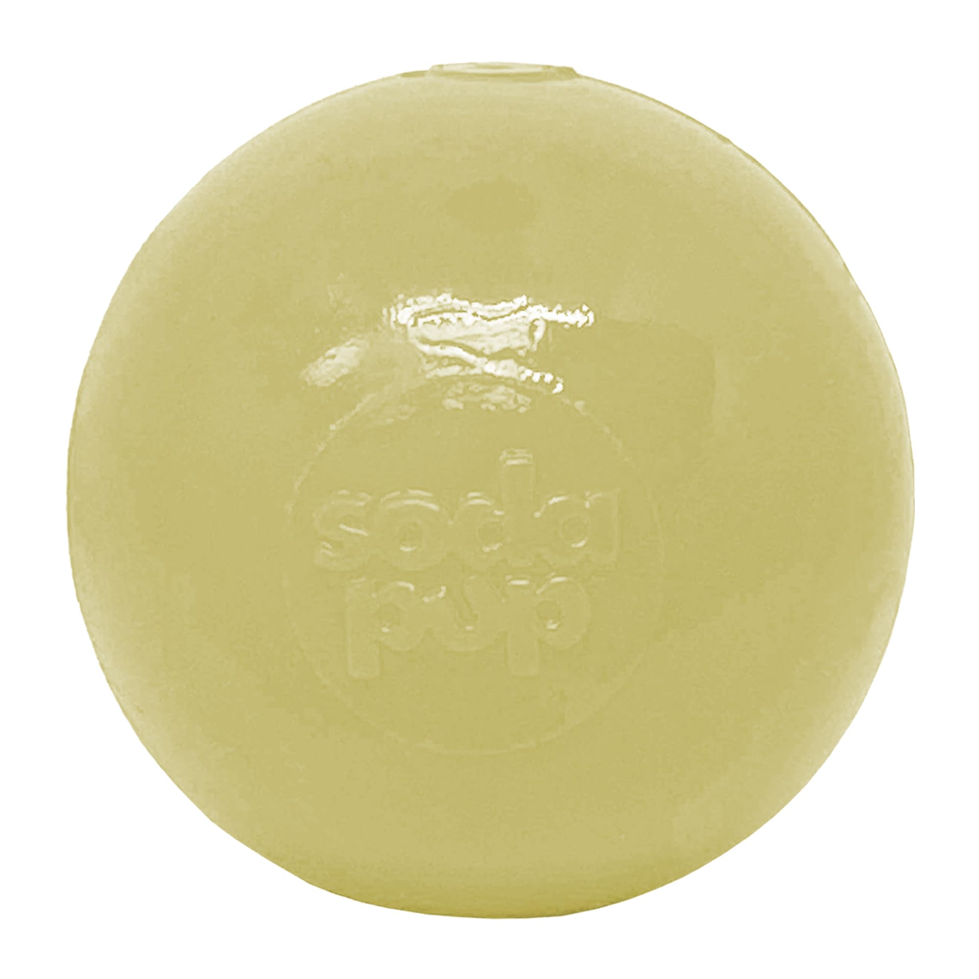 SodaPup Glow Ball - Durable Dog Treat Dispenser & Chew Toy Made in USA from Non-Toxic, Pet Safe, Food Safe Natural Rubber for Me
