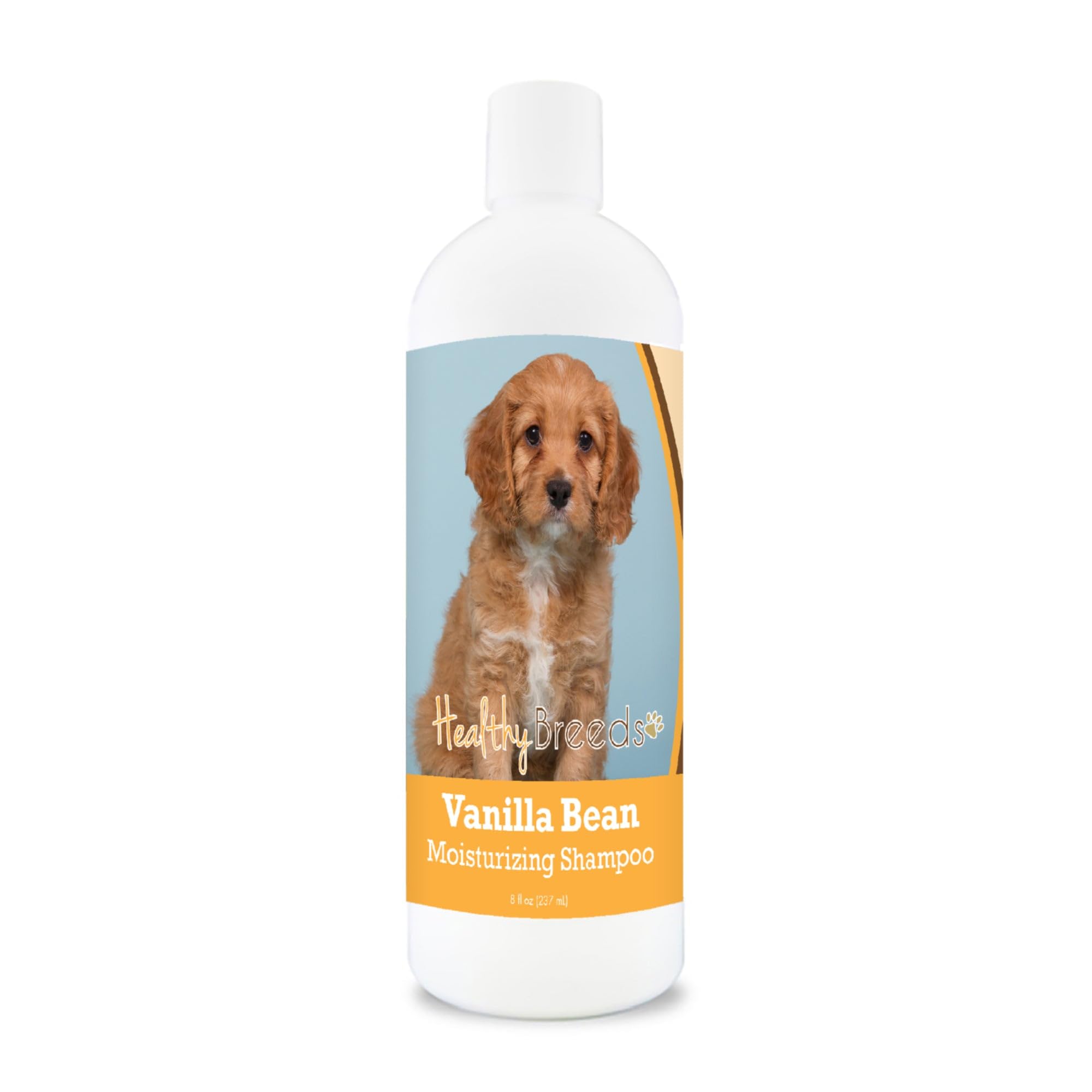 Healthy Breeds Cavapoo Vanilla Bean Moisturizing Shampoo + Conditioner - With Vitamins A, D, E + Coconut Oil - 8 Oz