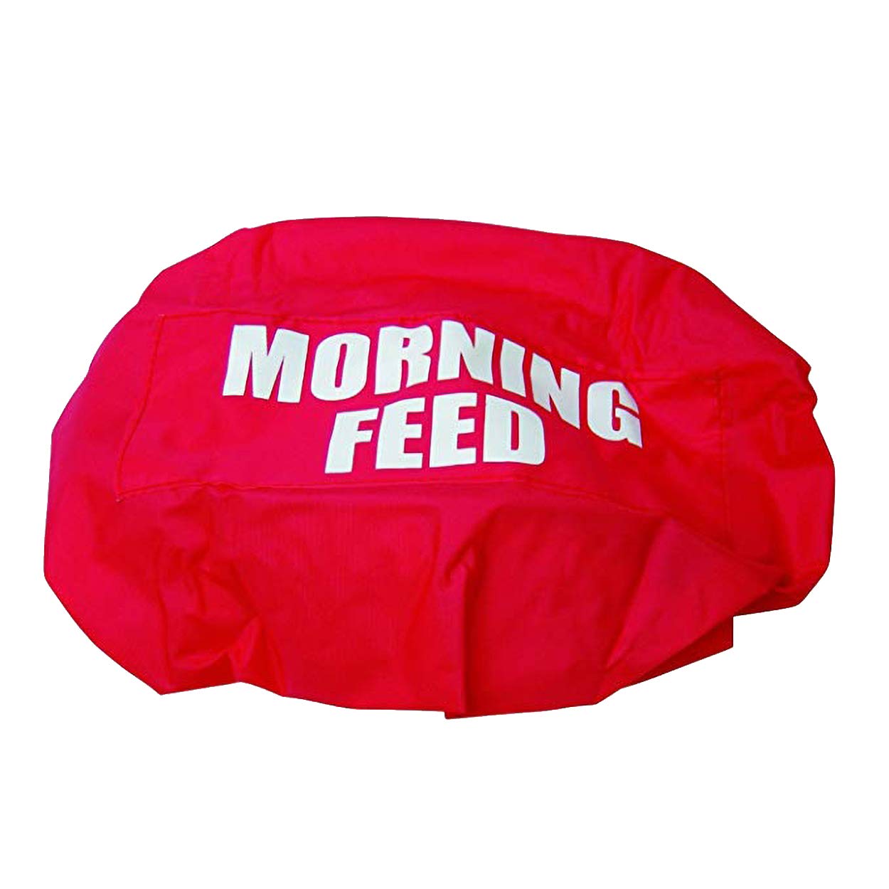 Red Morning Feed Bucket Cover