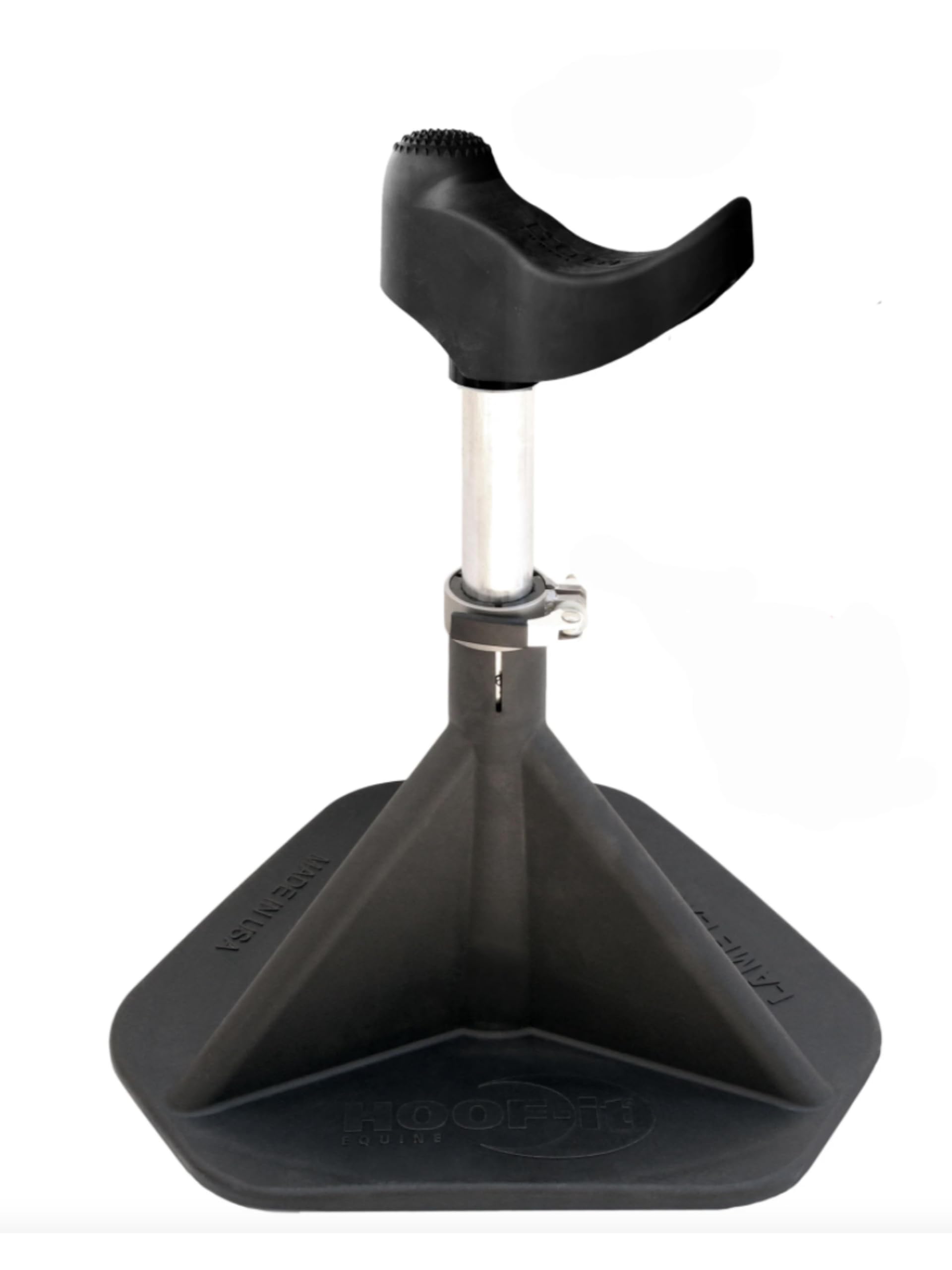 Hoof-It Blacksmith Farrier Horse Hoof Stand, Black