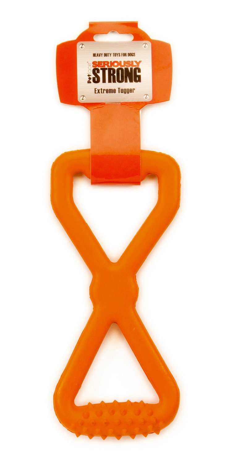 Petface Dog Toy Seriously Strong Rubber Extreme Tugger Chew Toy