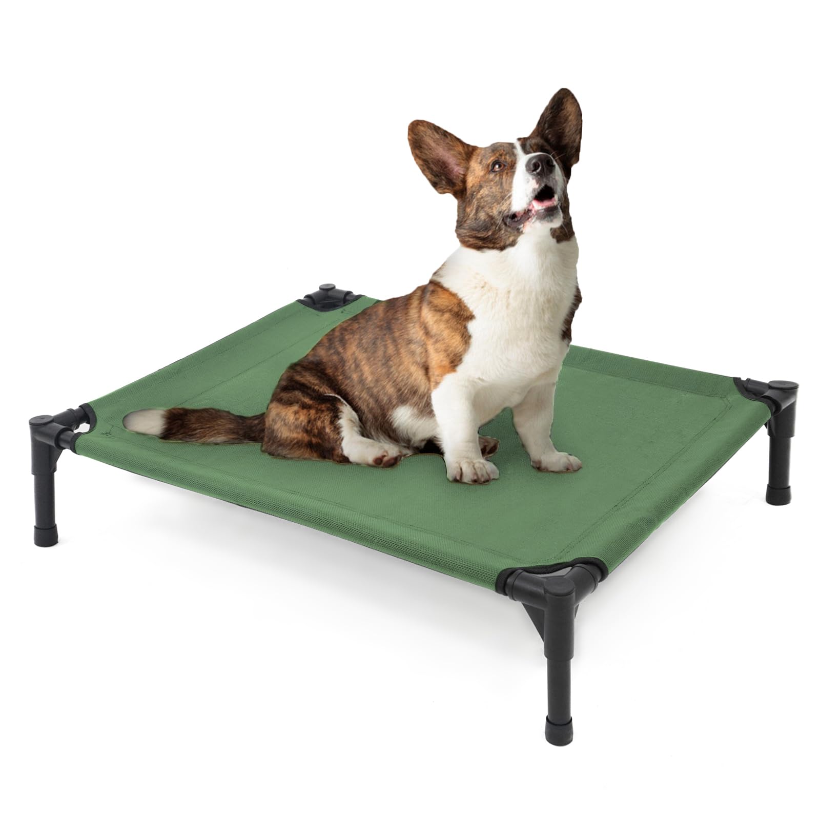 Garnpet Elevated Dog Bed For Small Dogs, Raised Dog Cot Beds Fits Up To 150 Lbs, Heavy Duty Pet Cots With Durable Supportive Tes