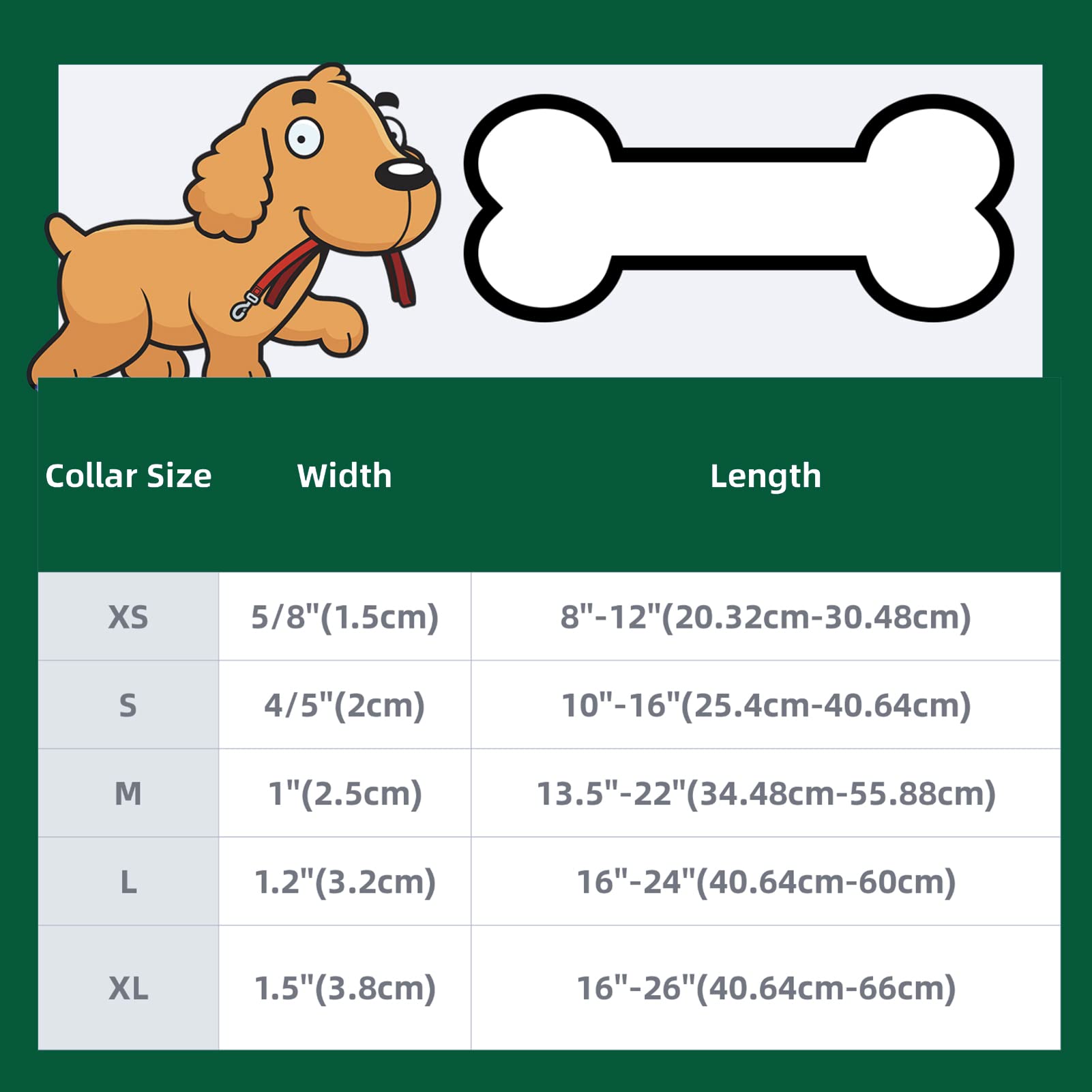 Mr. Chubbyface St.Patrick'S Clover Dog Collar With Bowtie, White Green Clovers Shamrock Dog Collar With Metal Buckle, Soft Adjus