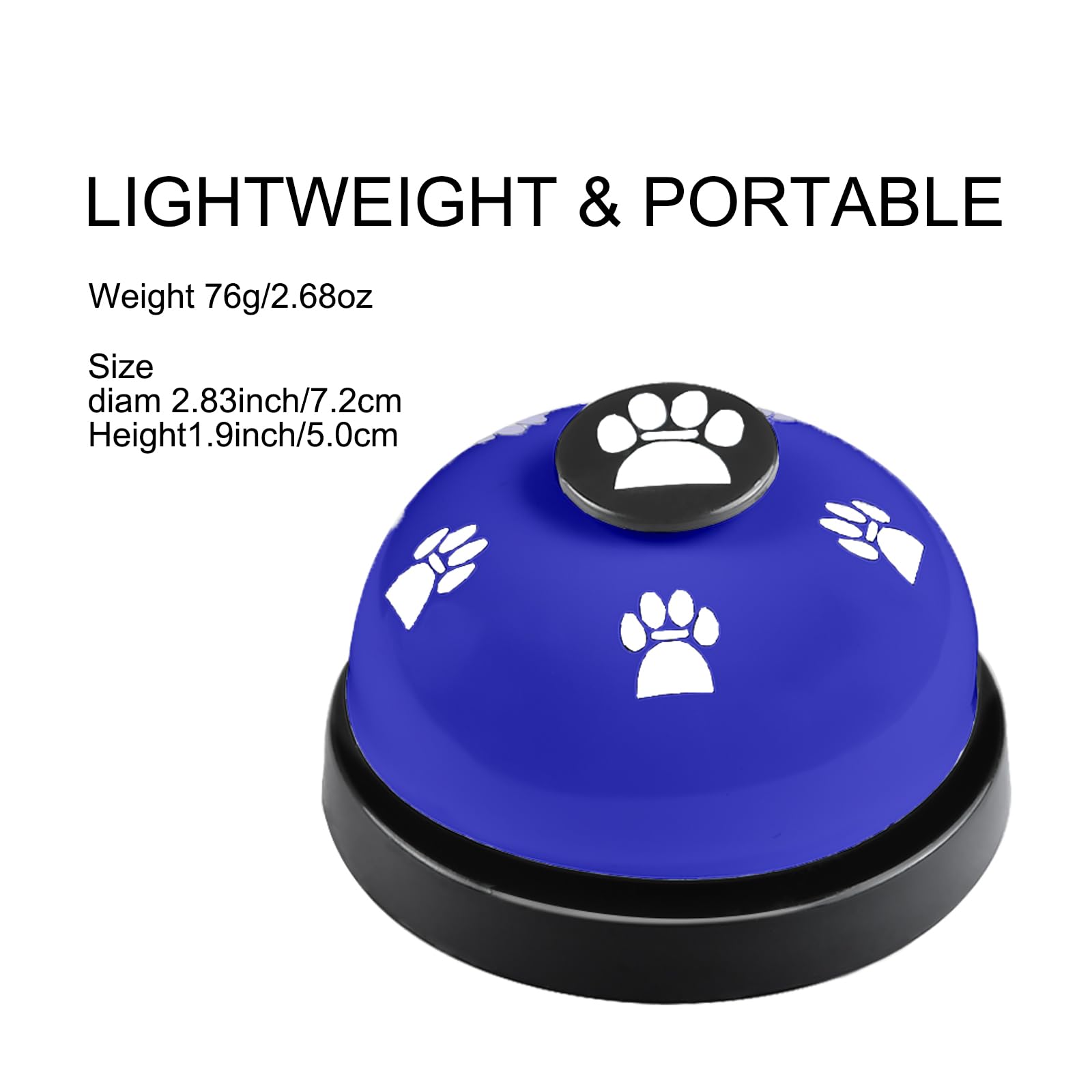 Lcckyeng 3 Pack Dog Doorbells, Pet Training Bells For Outside Potty Training And Communication, Bell For Dog Cat Puppy Interacti